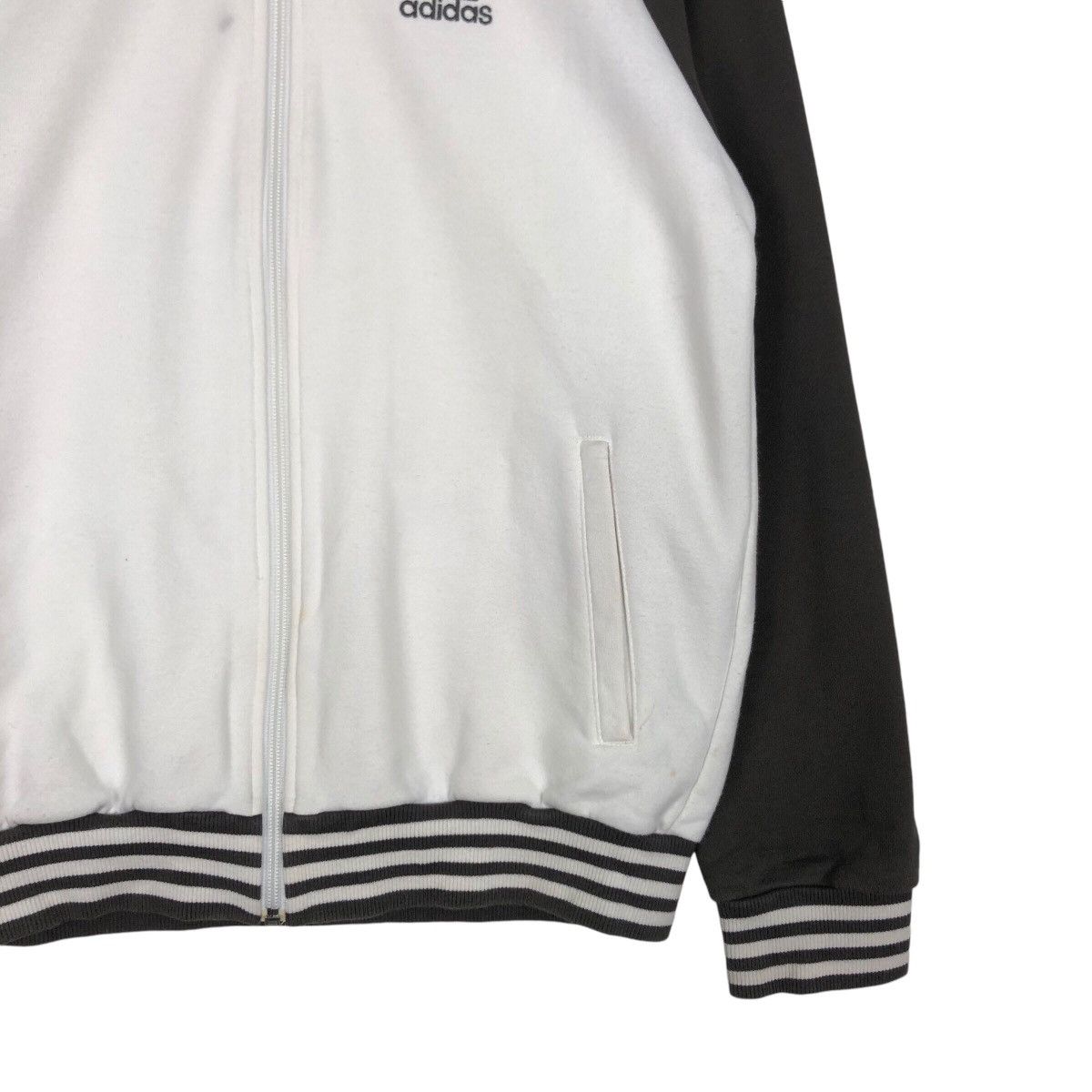 Adidas × Vintage Adidas 90s Long Sleeve Three Stripe Vintage Sweater Size US S / EU 44-46 / 1 - 4 Thumbnail