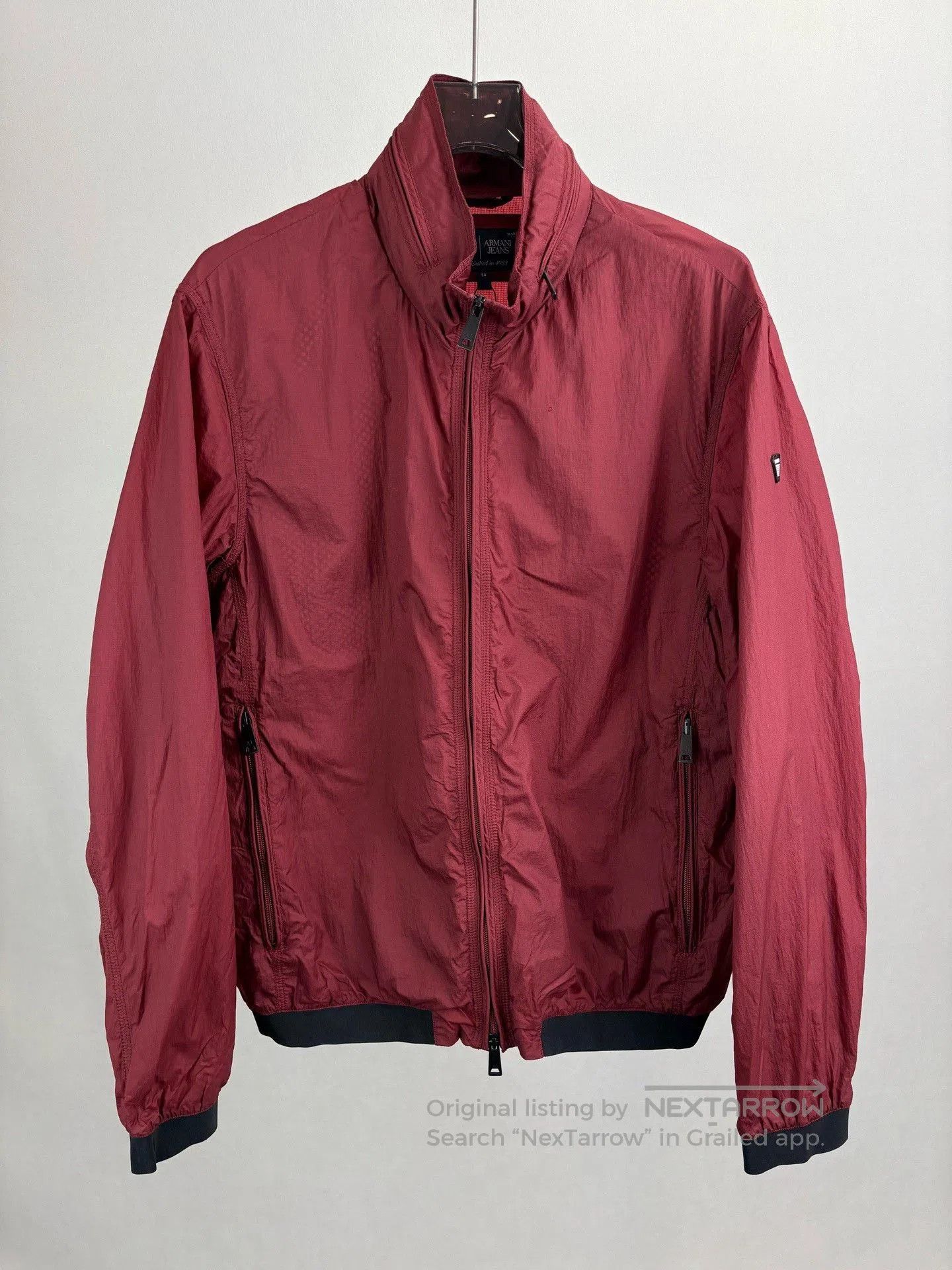 Armani ARMANI Thin Zip Jacket. Size US L / EU 52-54 / 3 - 1 Thumbnail