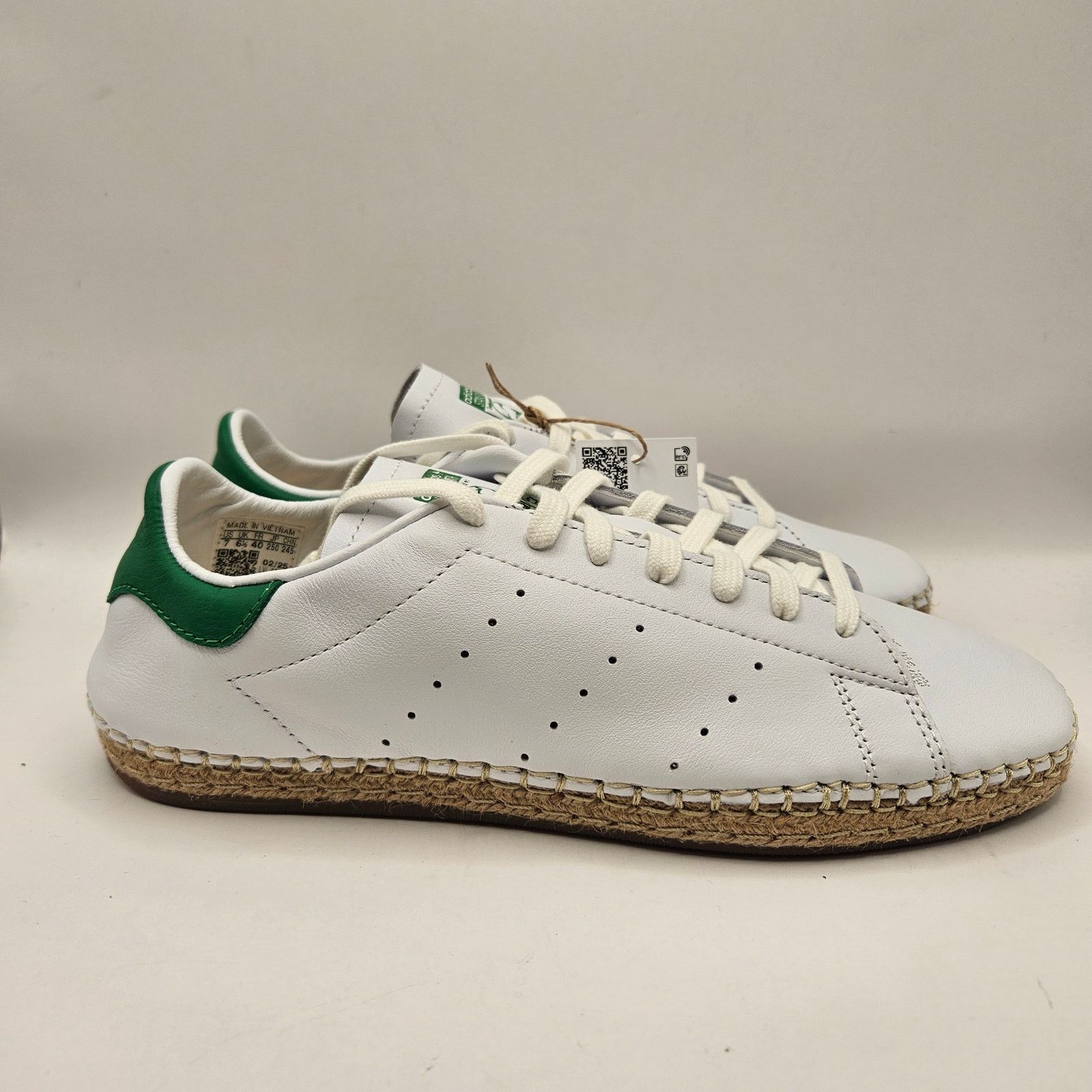 Adidas ADIDAS ORIGINALS X CLOT EDISON CHEN MEN'S 7 ESPADRILLE WHITE Size US 7 / EU 40 - 5 Thumbnail