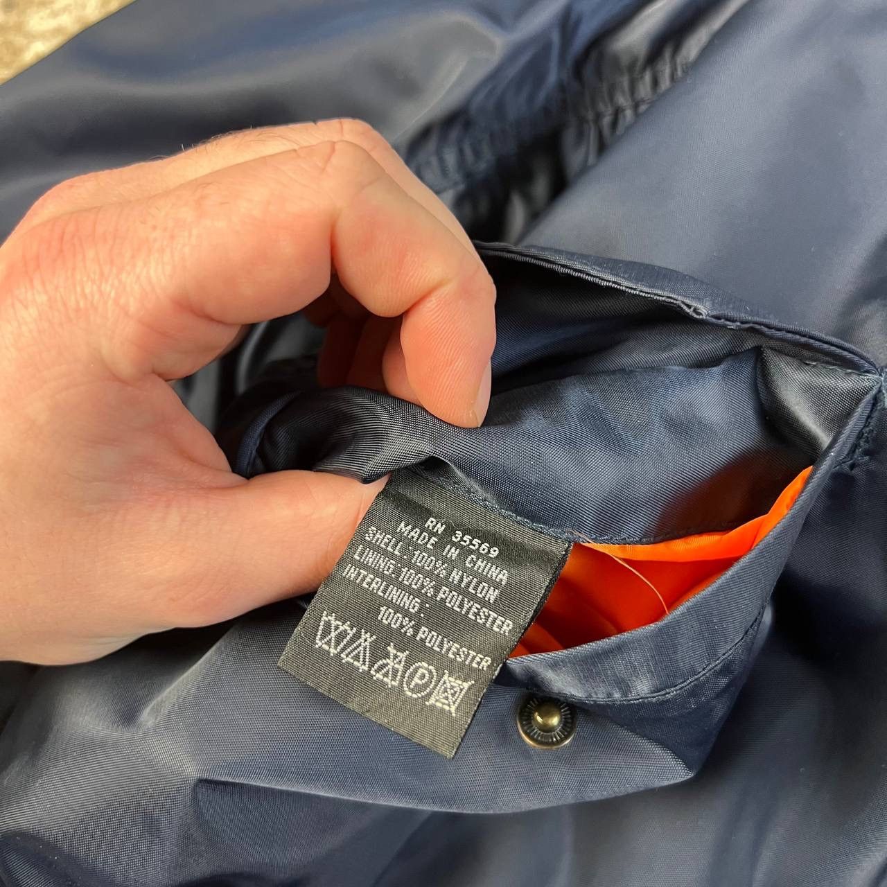 Alpha Industries Alpha Industries Two-Sides Fly MA-1 Bomber Jacket Size US S / EU 44-46 / 1 - 9 Thumbnail