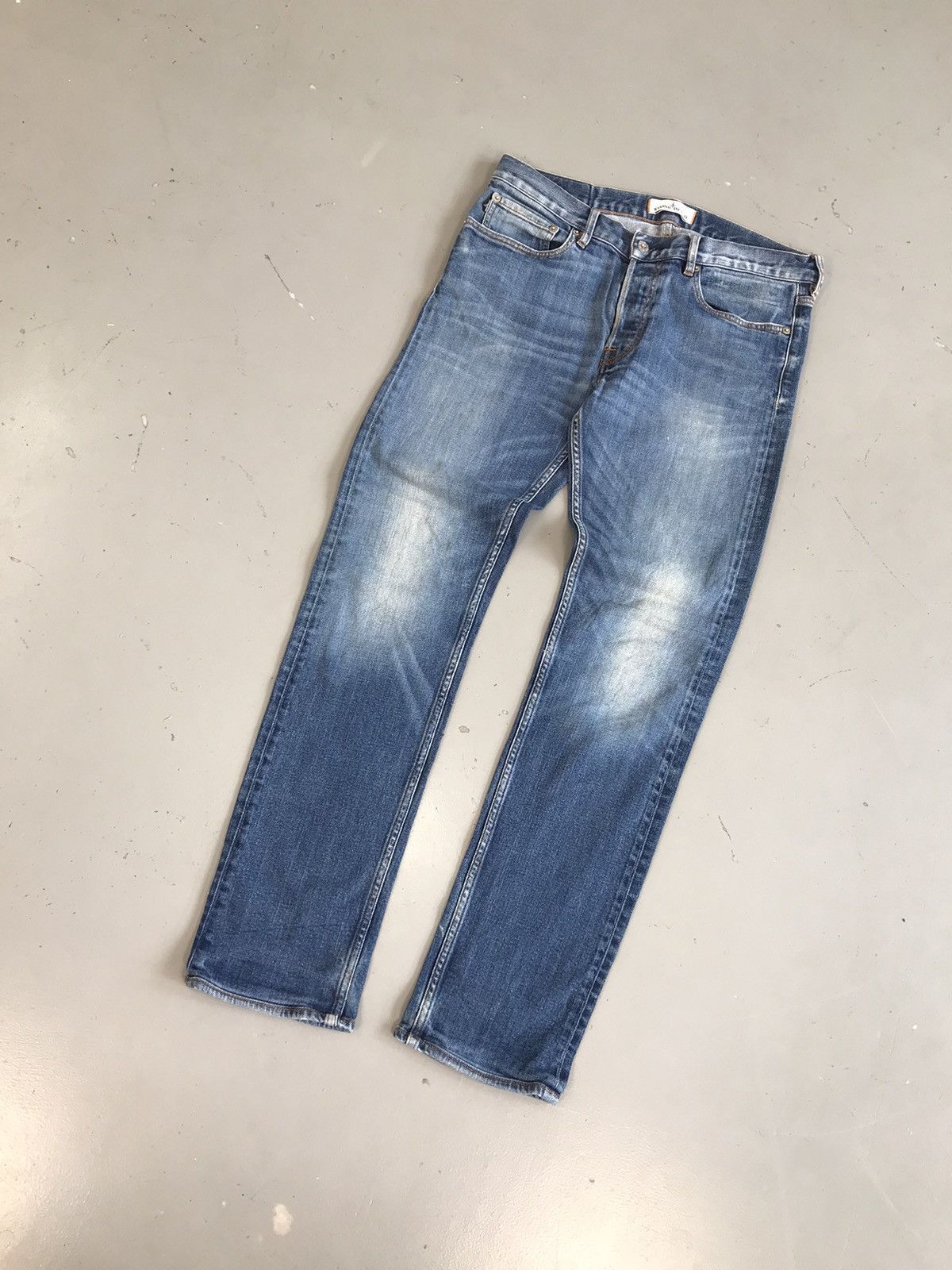 Stone Island × Vintage Super rare vintage stone island straight fit denim Size US 34 / EU 50 - 2 Thumbnail