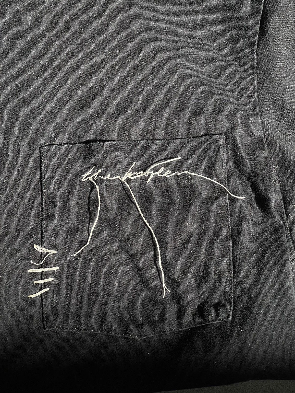 The Kooples The Kooples BLACK T-SHIRT IN COTTON WITH BREAST POCKET Size US S / EU 44-46 / 1 - 6 Thumbnail