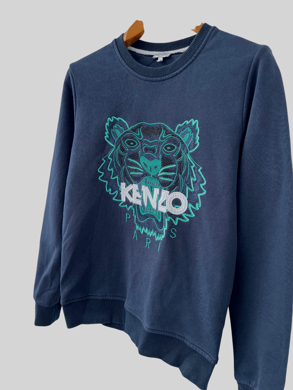 Kenzo Kenzo Tiger Logo Sweatshirt L Size US L / EU 52-54 / 3 - 3 Thumbnail