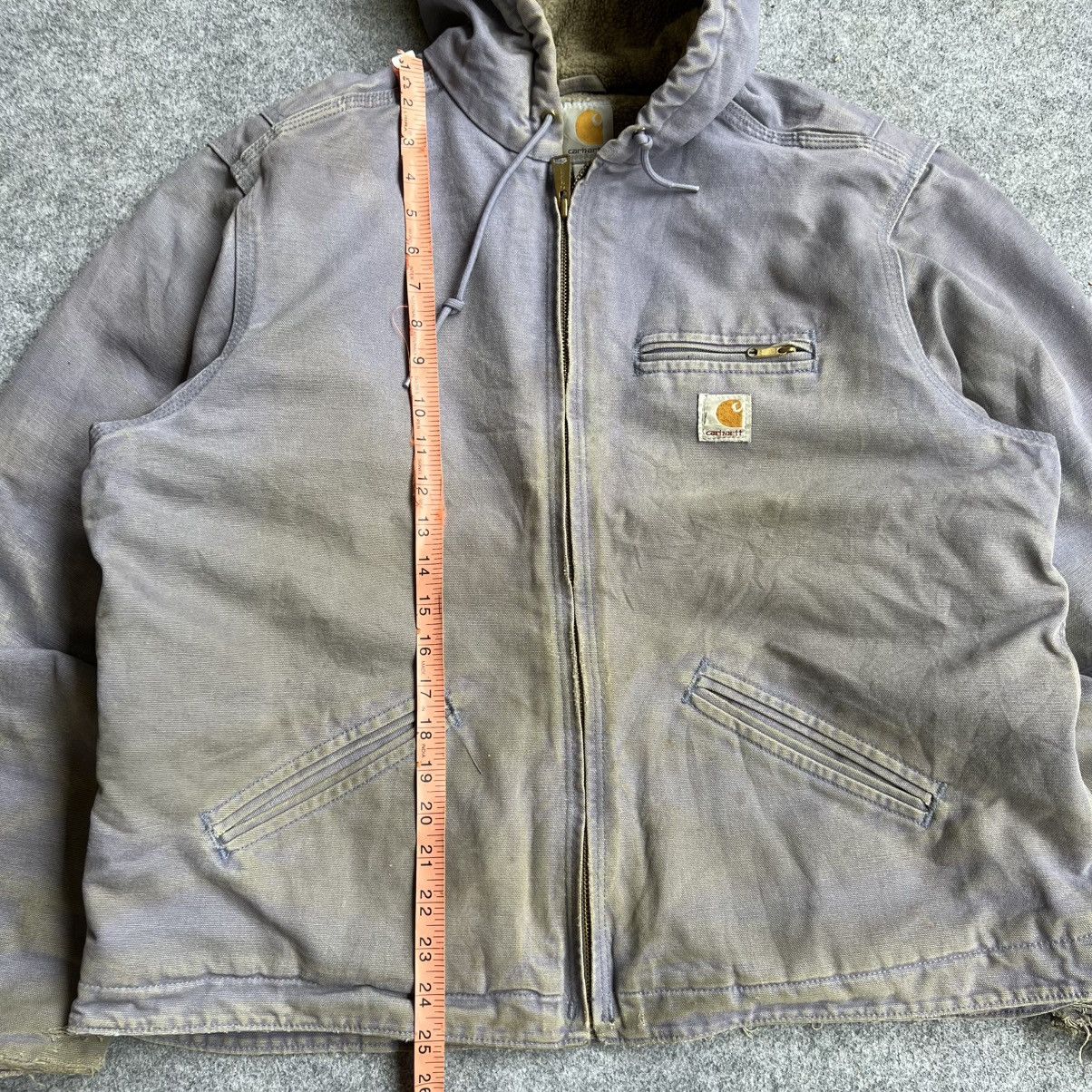 Carhartt × Vintage Vintage Faded Carhartt Detroit Hooded Jacket Size US M / EU 48-50 / 2 - 7 Thumbnail