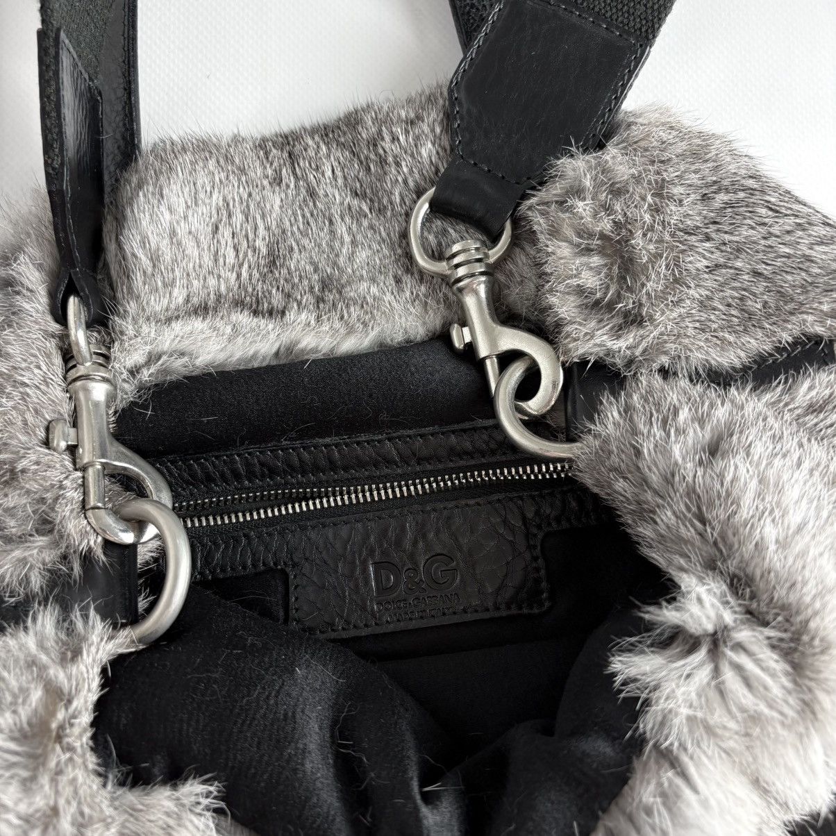 Dolce & Gabbana Dolce Gabbana rabbit fur bag Size ONE SIZE - 5 Thumbnail