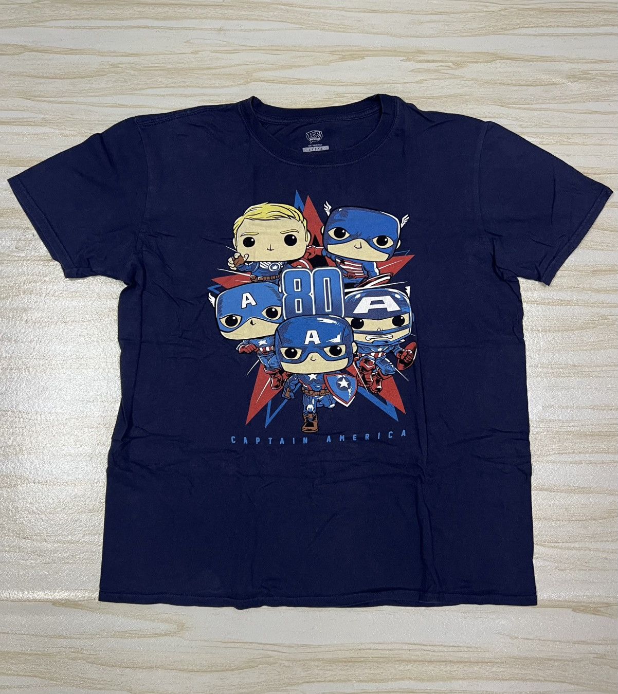 Cartoon Network Funko Marvel Collector Corps Captain America T-shirt Size US L / EU 52-54 / 3 - 1 Thumbnail