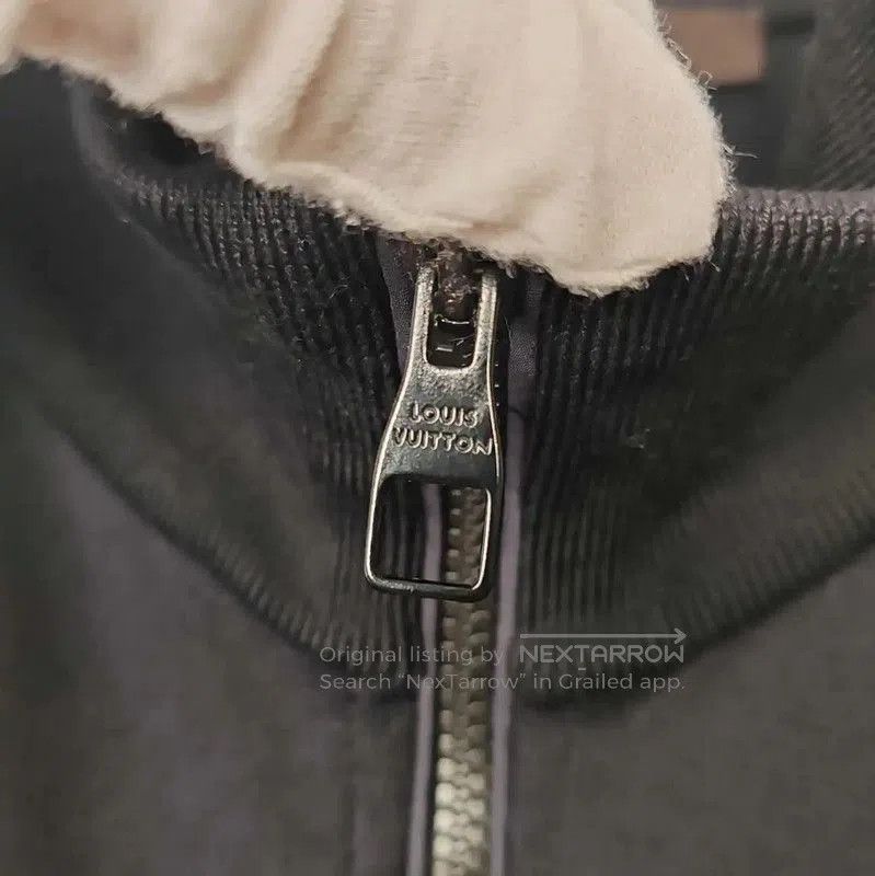 Louis Vuitton Louis Vuitton Black Cotton XXL Men's Jacket . Size US XXL / EU 58 / 5 - 5 Thumbnail