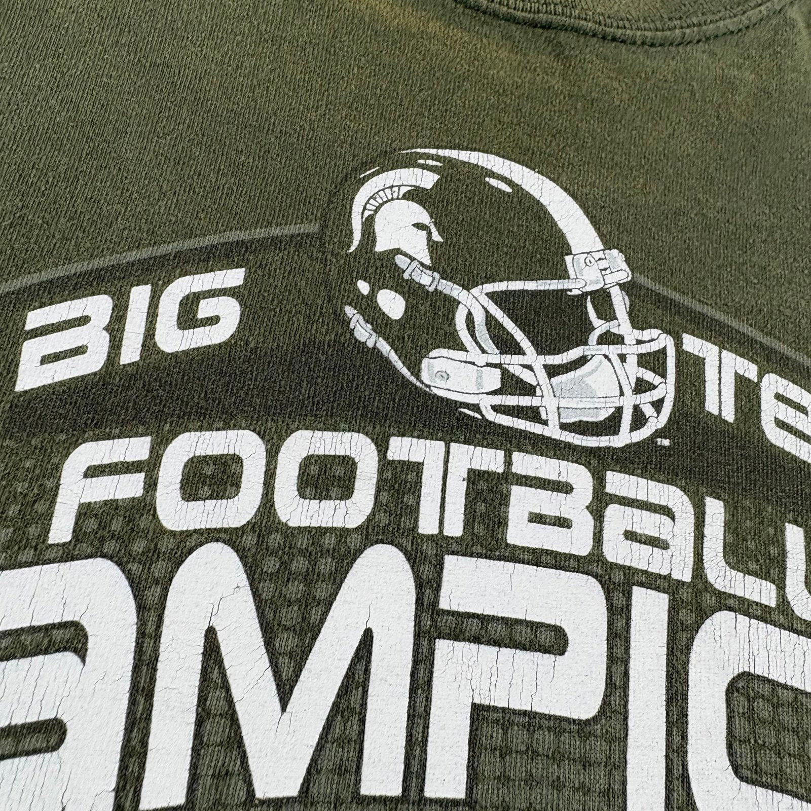 Hanes Y2K Michigan state football t shirt Size US M / EU 48-50 / 2 - 5 Thumbnail