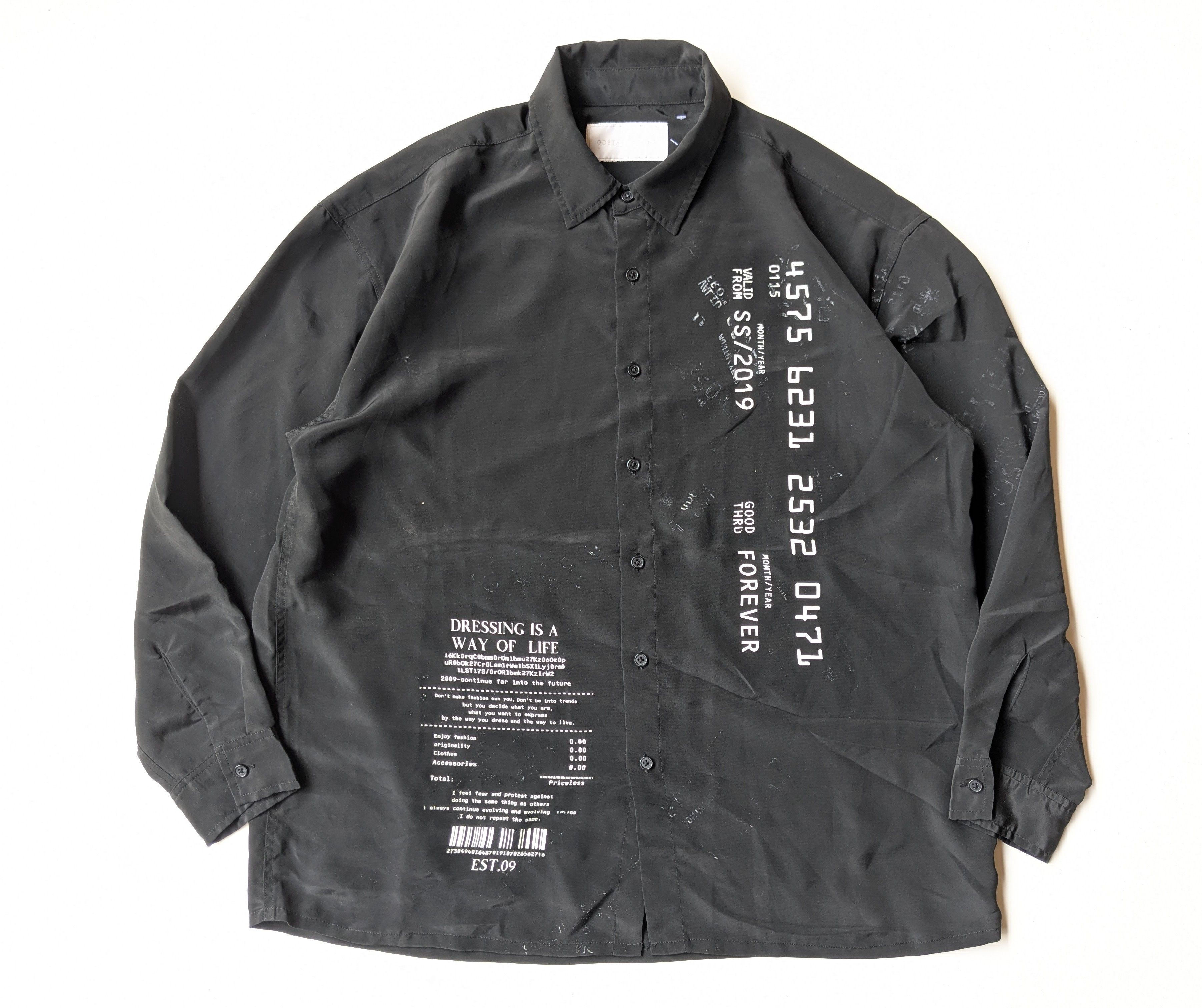 GOSTAR DE FUGA Gostar de Fuga oversize button up Size US M / EU 48-50 / 2 - 1 Thumbnail