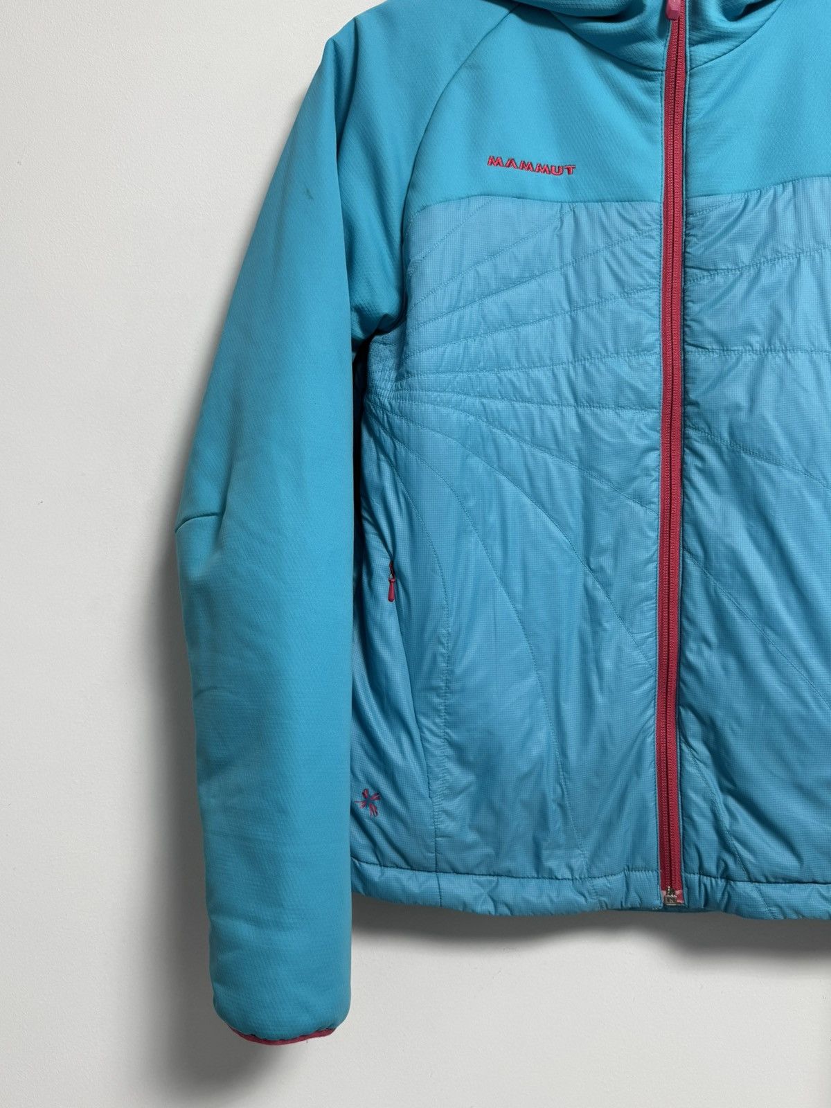 Mammut Mammut Hooded Jacket Womens Small Blue Quilted Ajungilak Size S / US 4 / IT 40 - 4 Thumbnail