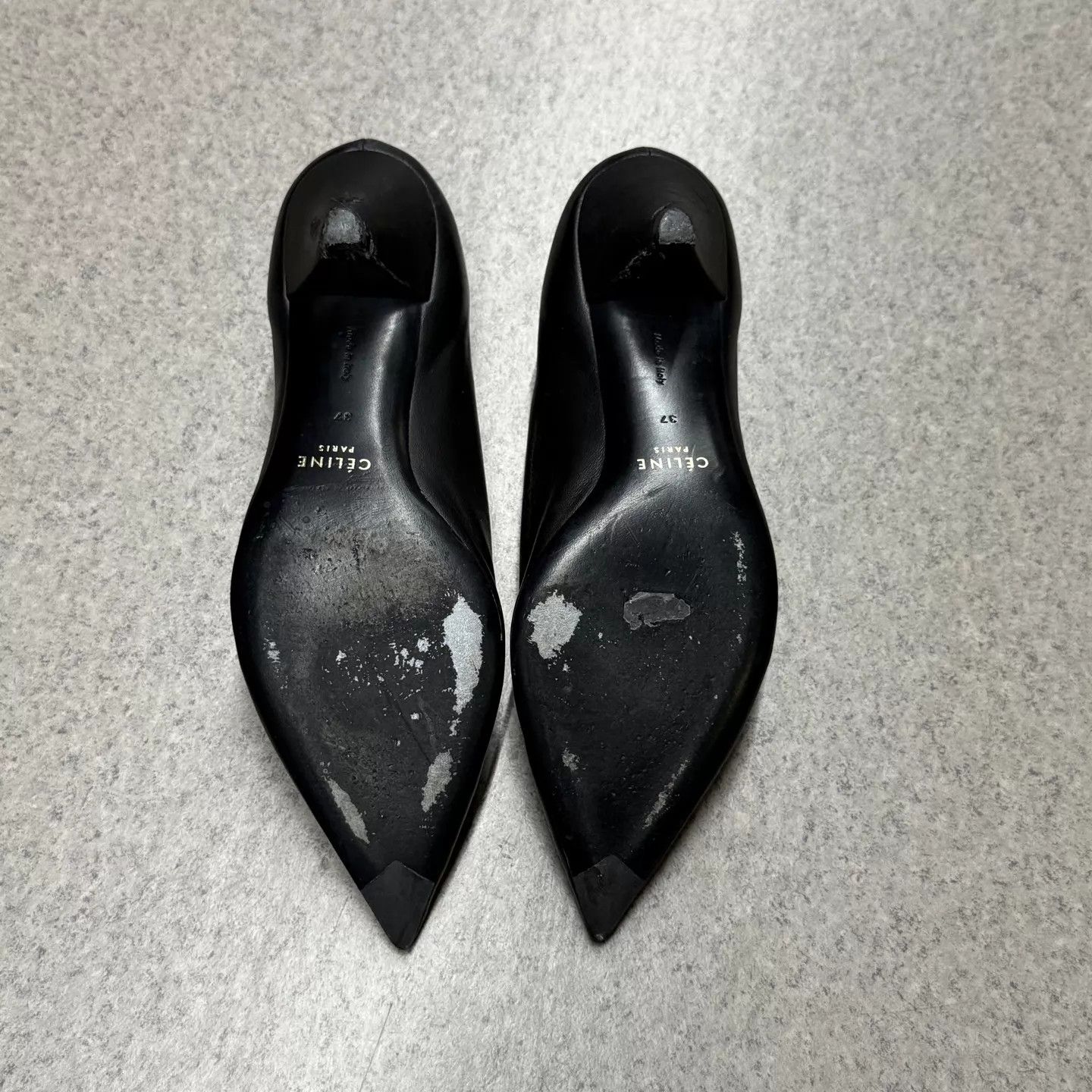 Celine Celine Women's Black Sheepskin Witch Shoes 37 Size US 6.5 / IT 36.5 - 9 Thumbnail