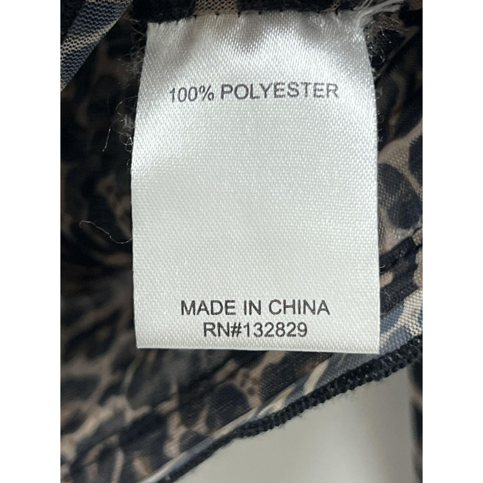 superdown Superdown Blouse destiny mesh tie leopard sheer S A001433 Size S / US 4 / IT 40 - 7 Thumbnail