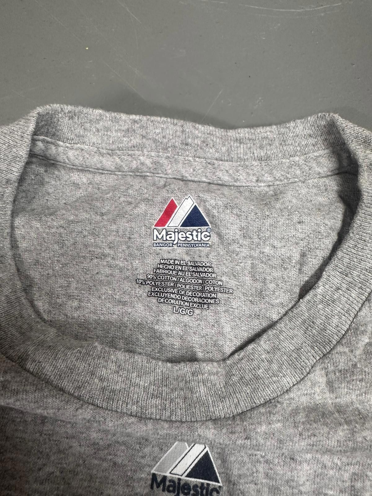 Majestic Majestic Yankees American League T-Shirt – Grey Size US L / EU 52-54 / 3 - 3 Thumbnail
