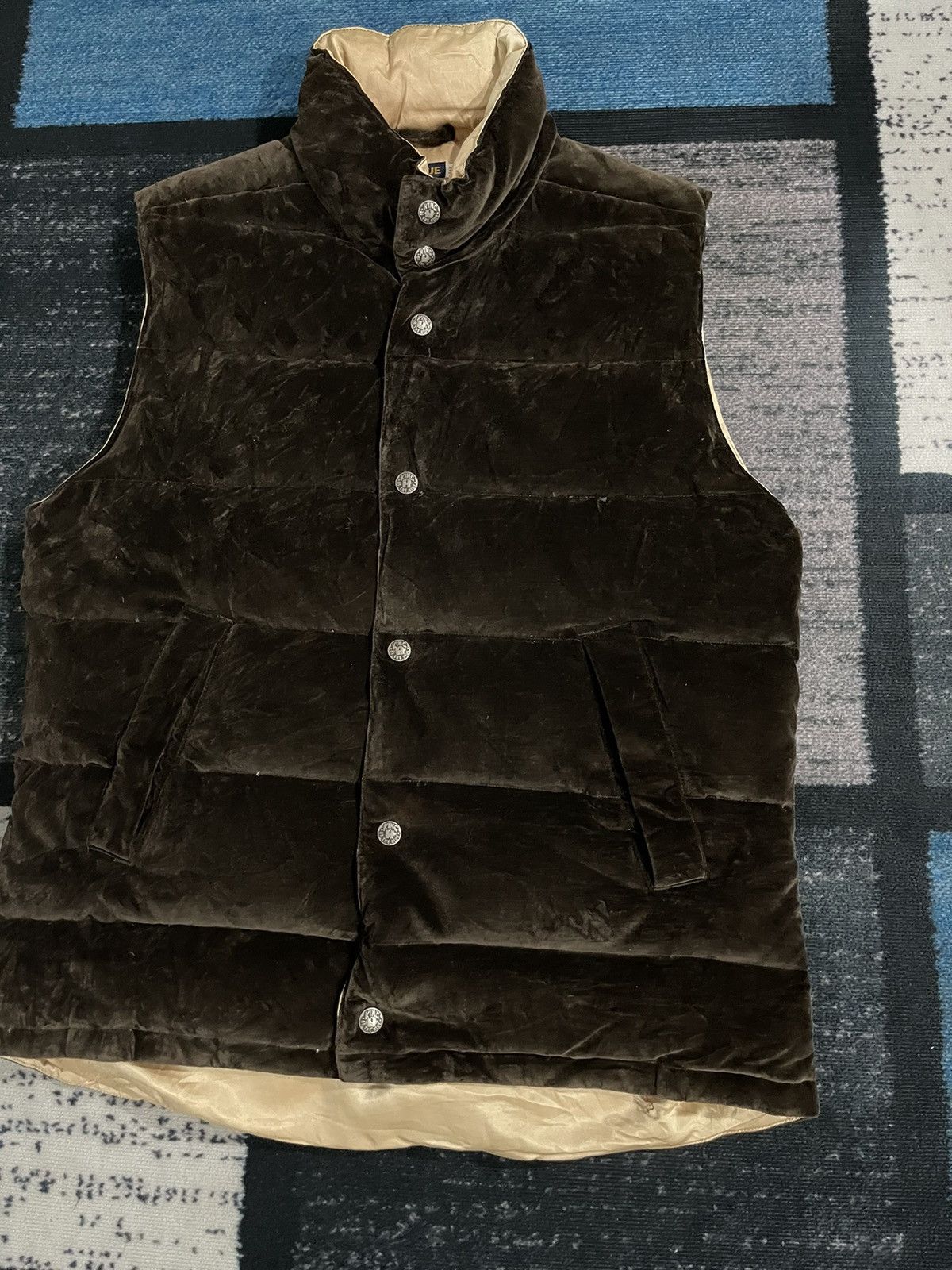 Blue Blue Japan Vintage Blue Blue Japan Vest Puffer Jacket Size US M / EU 48-50 / 2 - 3 Thumbnail