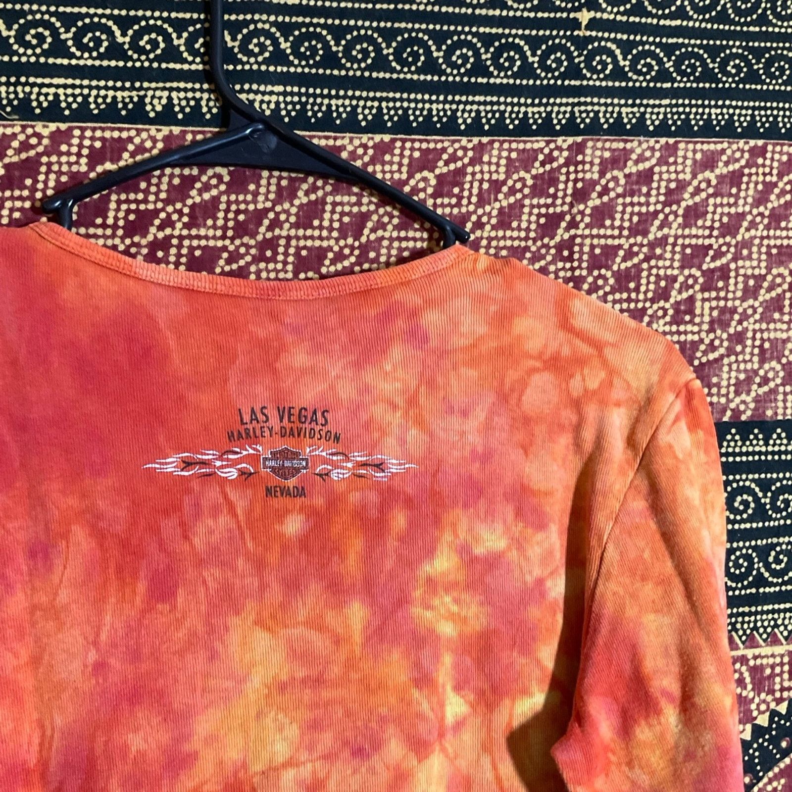 Harley Davidson Harley Davidson Vintage Tie Dye Shirt Size M / US 6-8 / IT 42-44 - 7 Thumbnail