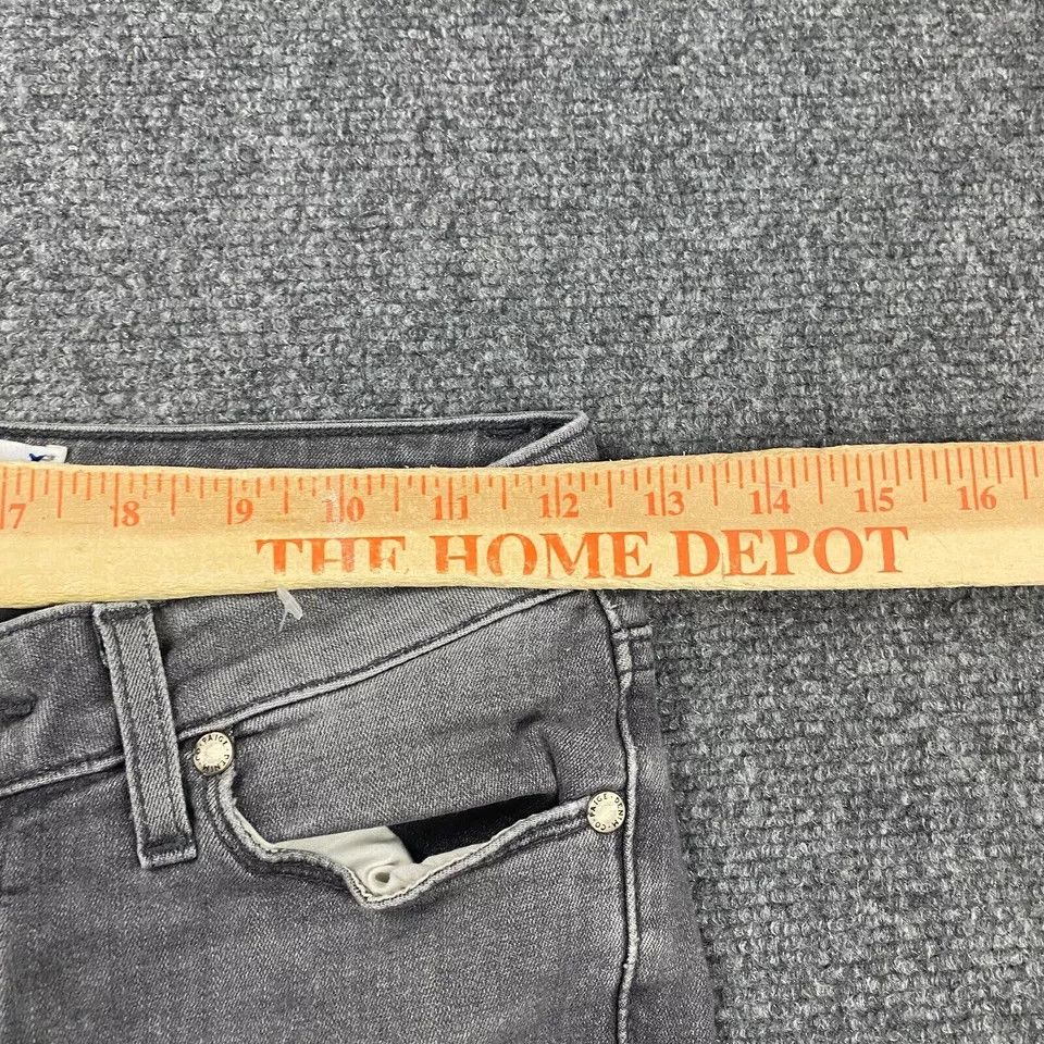 Paige Paige Jeans Women's 25 Gray Denim Verdugo Ultra Skinny Size 25" / US 0 / IT 36 - 4 Thumbnail