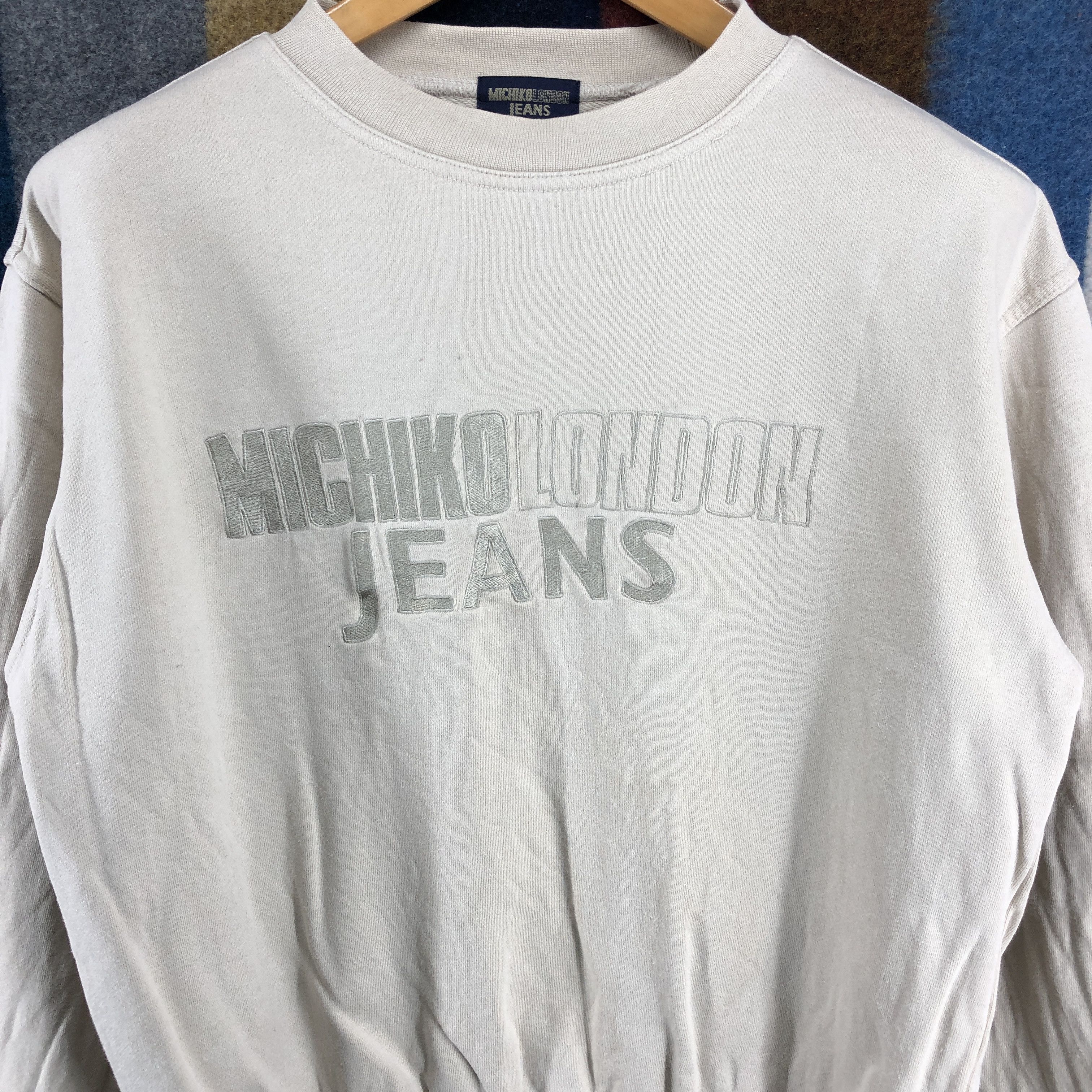 Japanese Brand MICHIKO LONDON JEANS Crew Neck Sweatshirt #0195/J Size US M / EU 48-50 / 2 - 2 Thumbnail