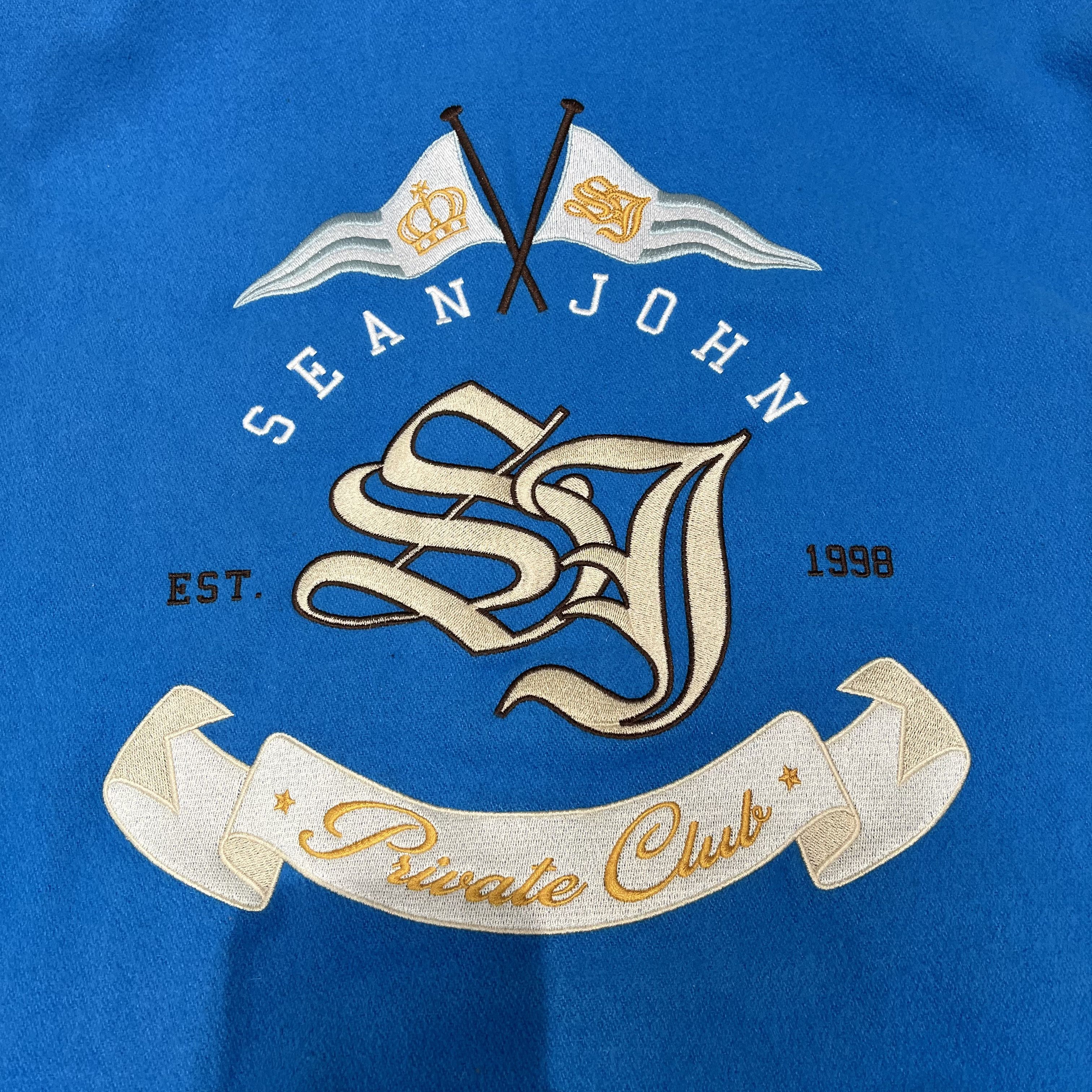 Sean John Sean John University Jacket Blue Size US L / EU 52-54 / 3 - 5 Thumbnail