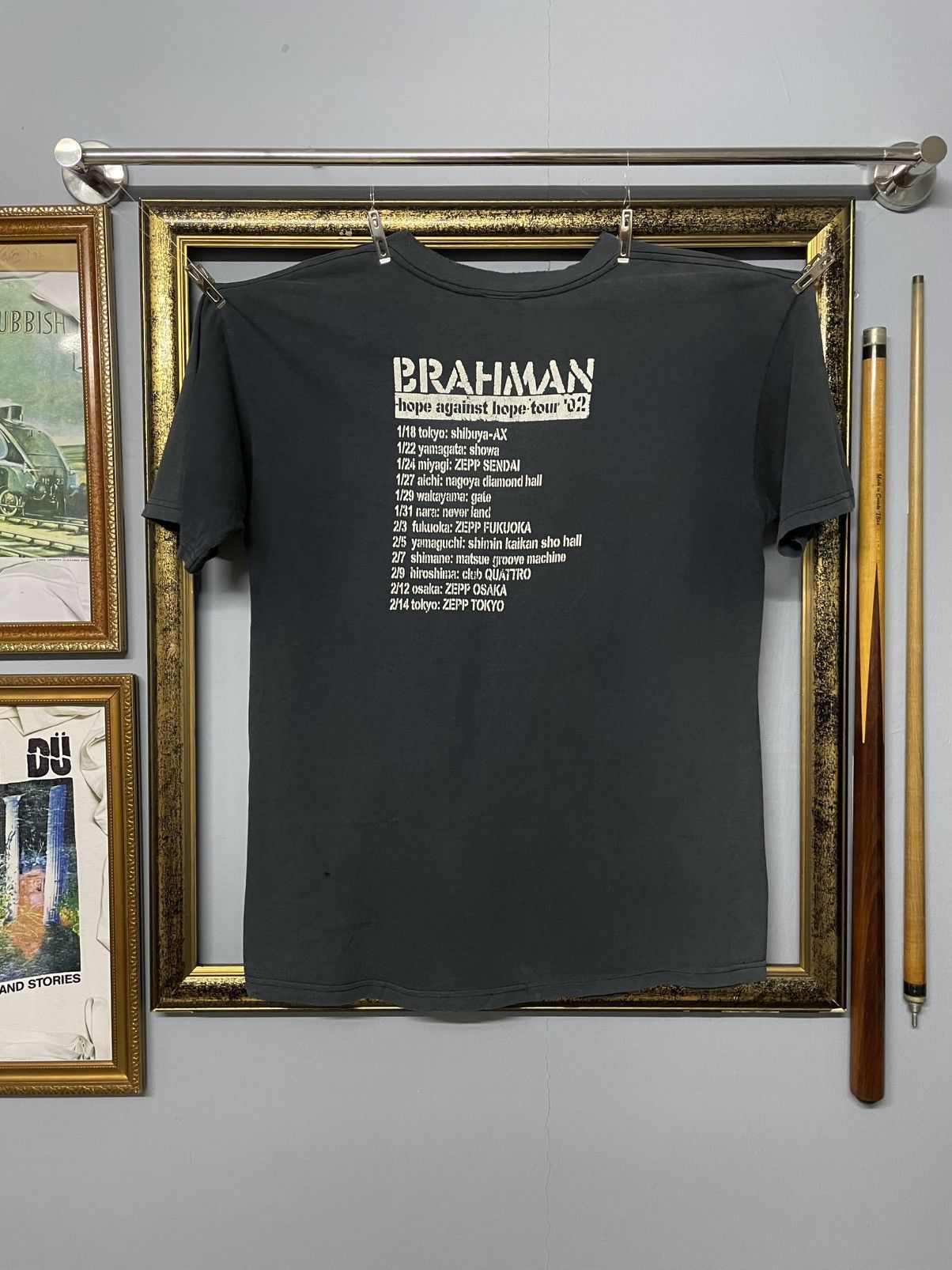 Band Tees Vintage Original Og Brahman Japan Punk Hope Againts Fade Tee Size US M / EU 48-50 / 2 - 7 Thumbnail