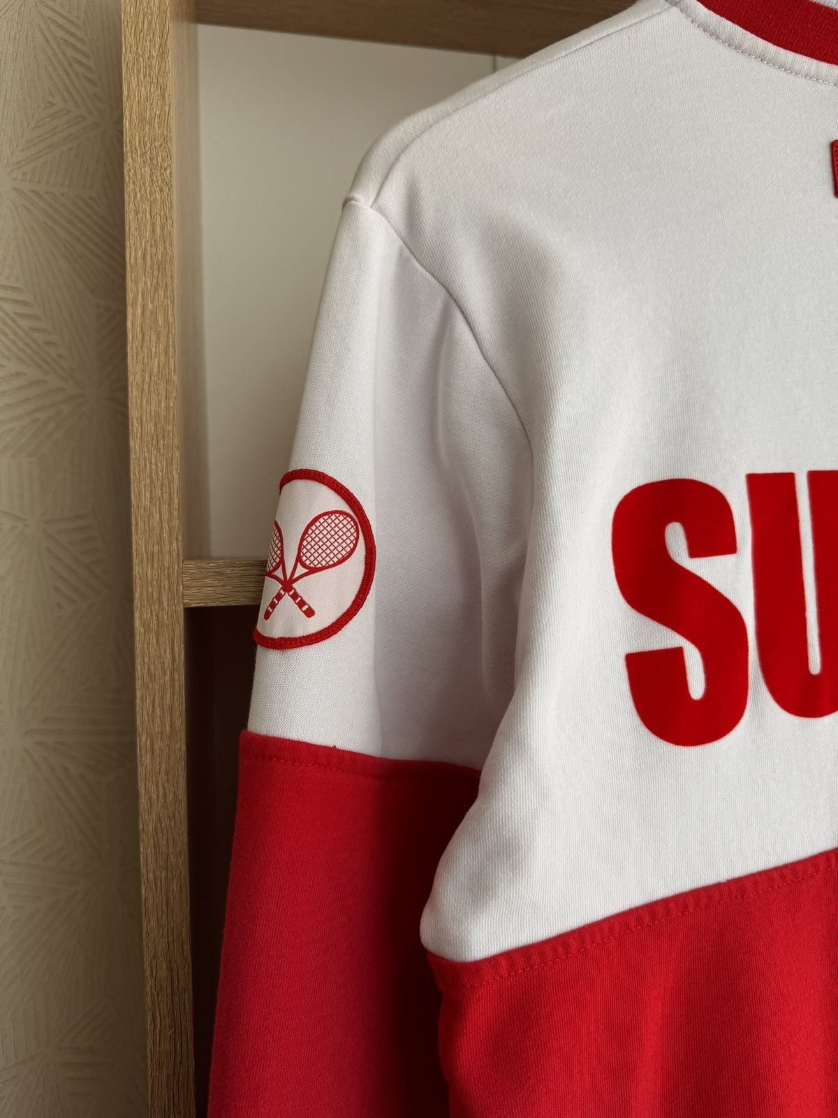 Vintage Vintage Suisse Tennis Roger Federer RF National Zip Hoodie Size US S / EU 44-46 / 1 - 13 Thumbnail