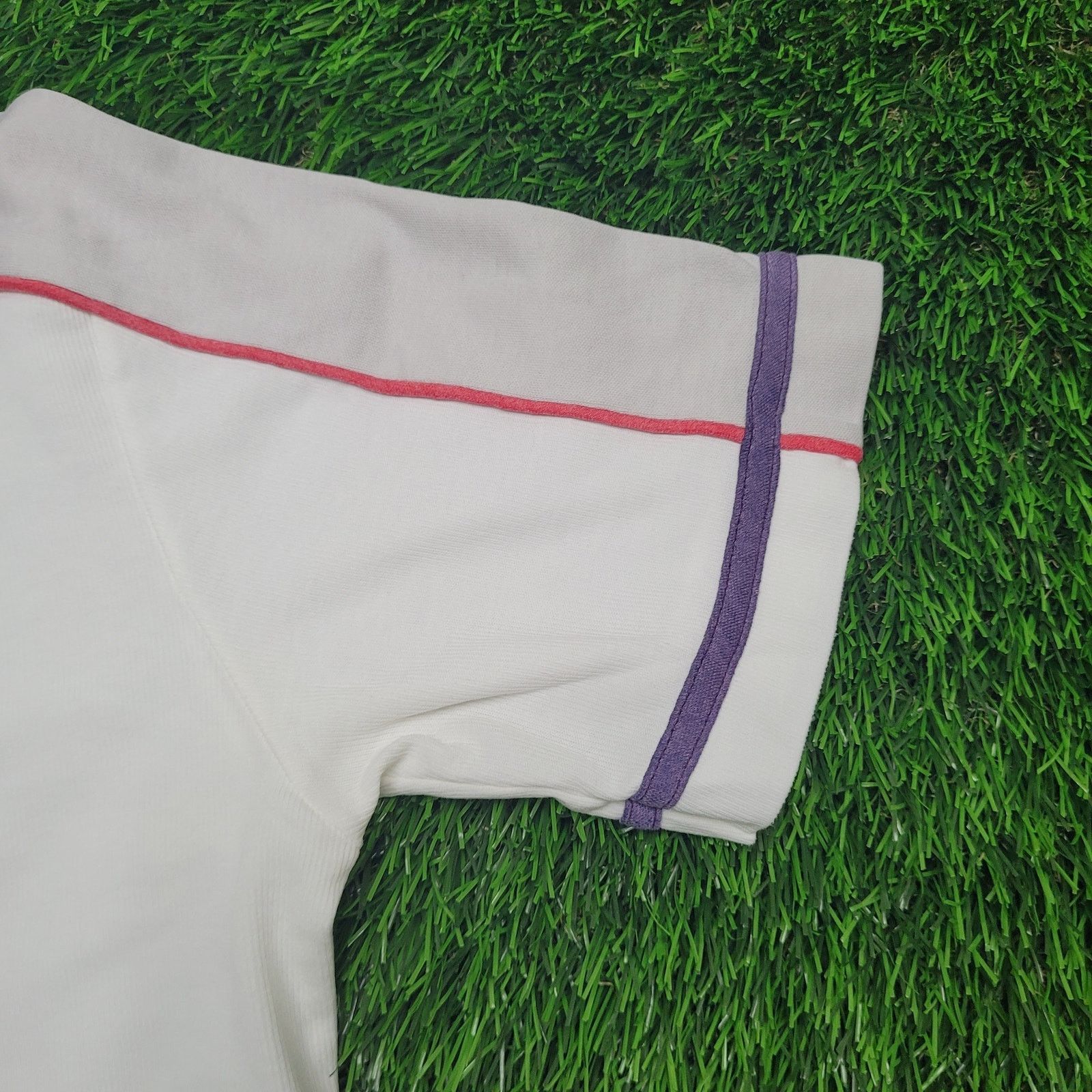Jantzen VTG 80s Jantzen USA Made Polo Shirt M Colorblock Stripe Knit Size US M / EU 48-50 / 2 - 5 Thumbnail