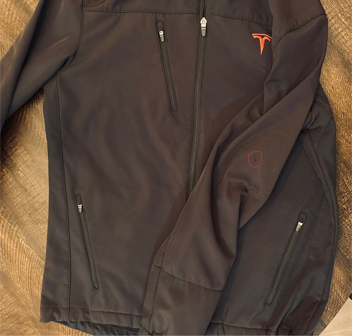 Other Tesla Employee Men’s Jacket Black Softshell Full Zip-Medium Size US M / EU 48-50 / 2 - 13 Thumbnail