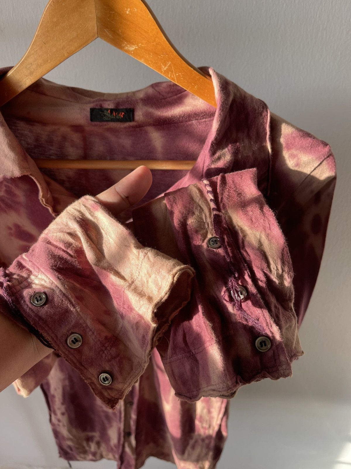 If Six Was Nine Barak Button Ups With Laces tye dye style Size US XXS / EU 40 - 9 Thumbnail