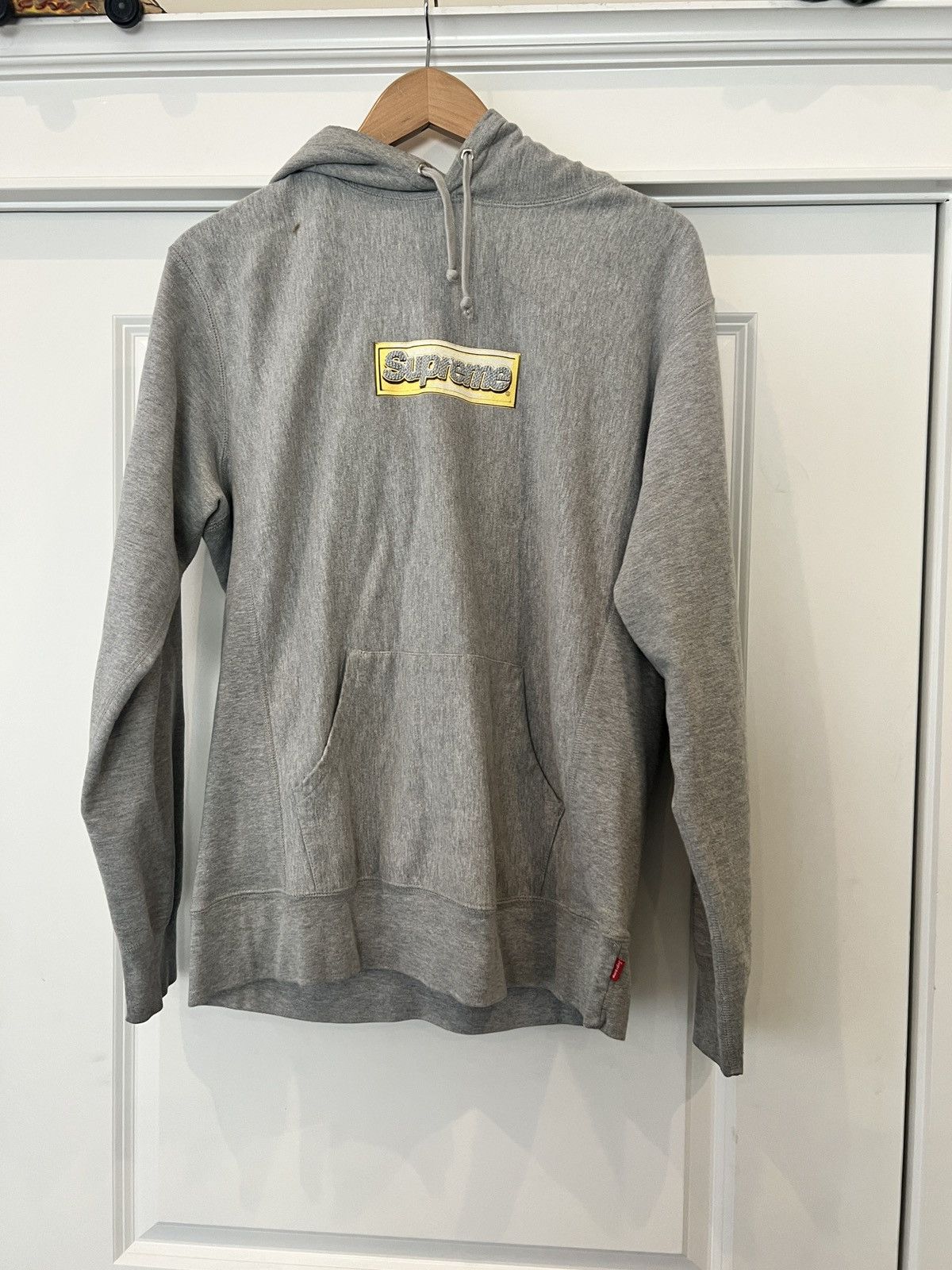 Supreme Supreme bling box logo hoodie OG 2013 | Grailed