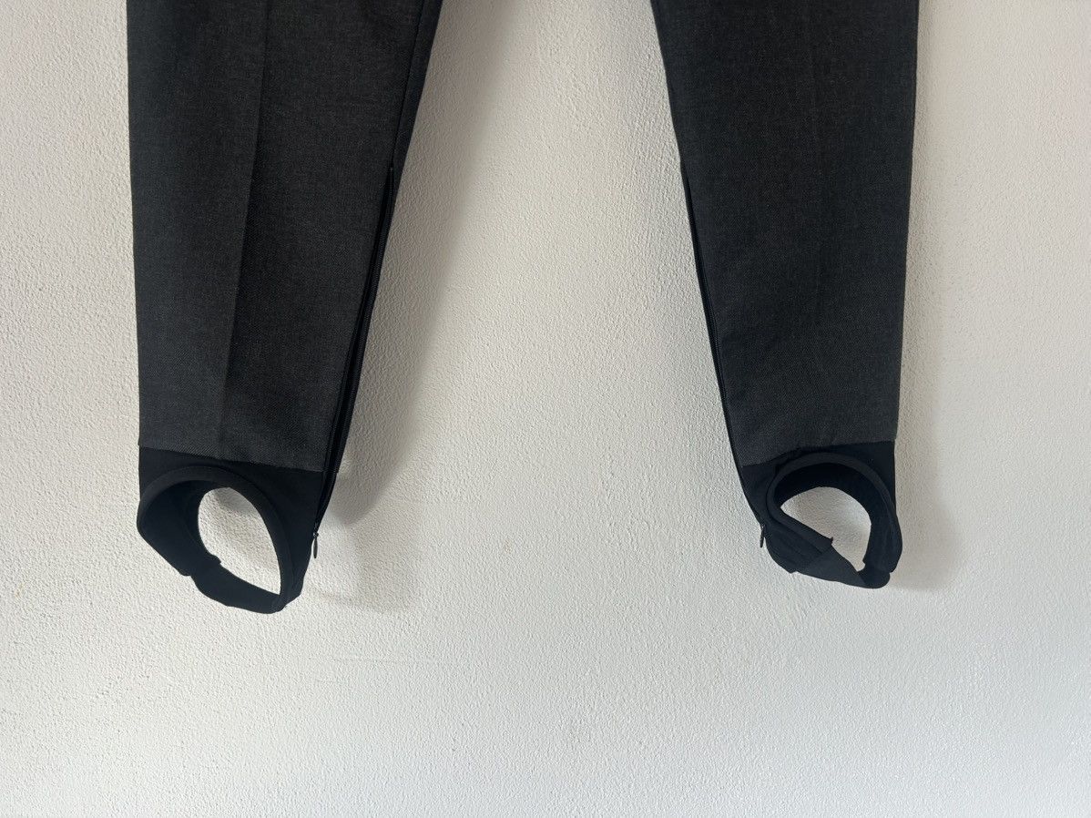 Prada Two-Tone Wool Stirrup Trousers Size US 36 / EU 52 - 5 Thumbnail