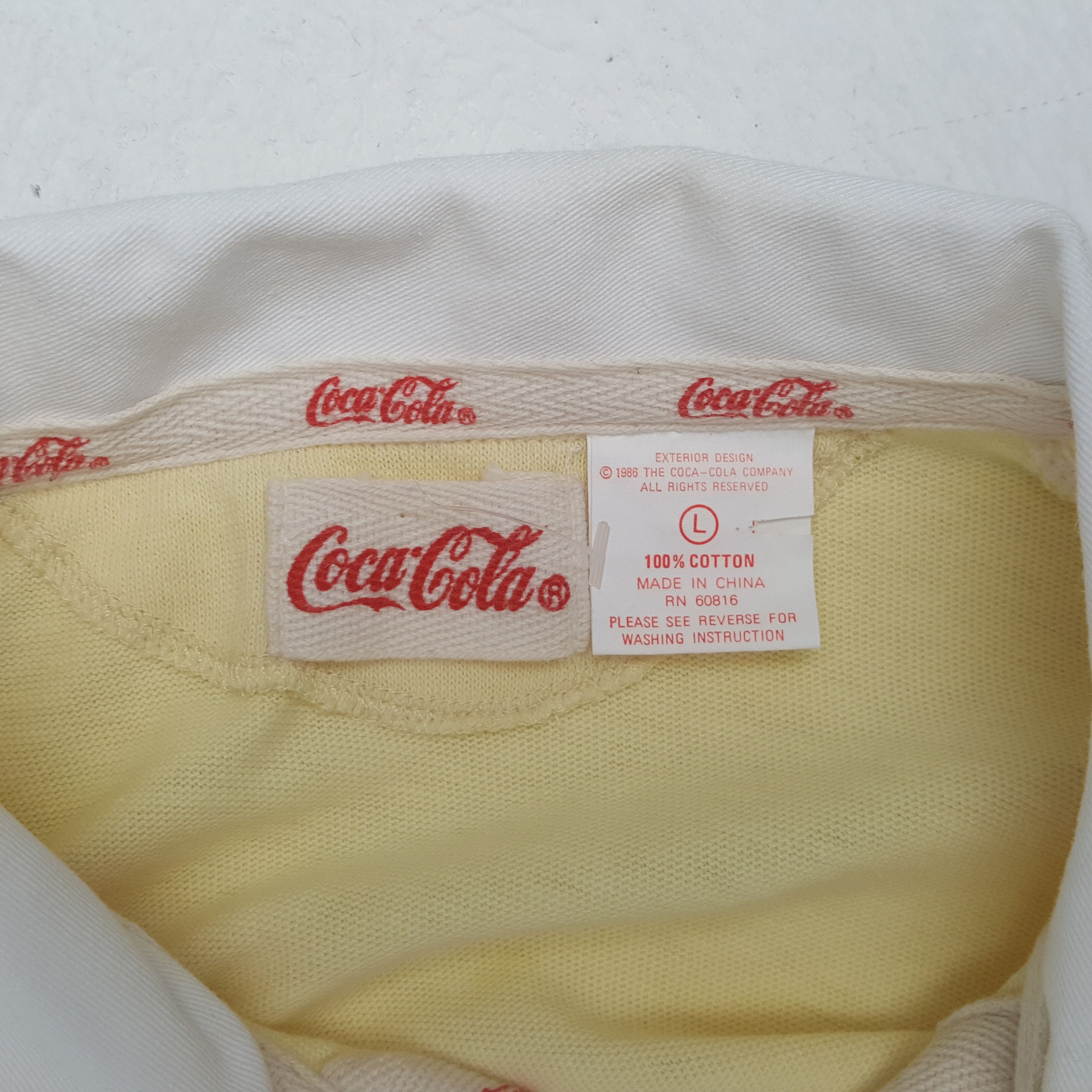 Coca Cola COCA COLA Polos Rugby Style C294N11 Size US L / EU 52-54 / 3 - 4 Thumbnail