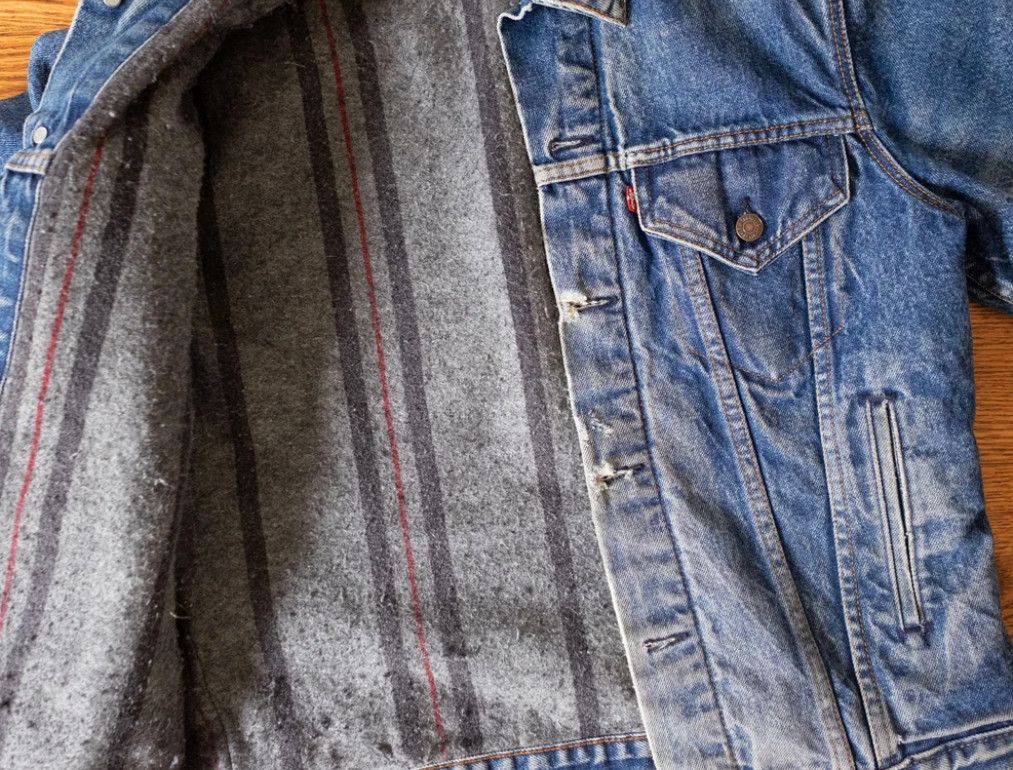 Levi's Men's Vintage 1980's Levi Blanket Lined Jacket Size US M / EU 48-50 / 2 - 8 Thumbnail