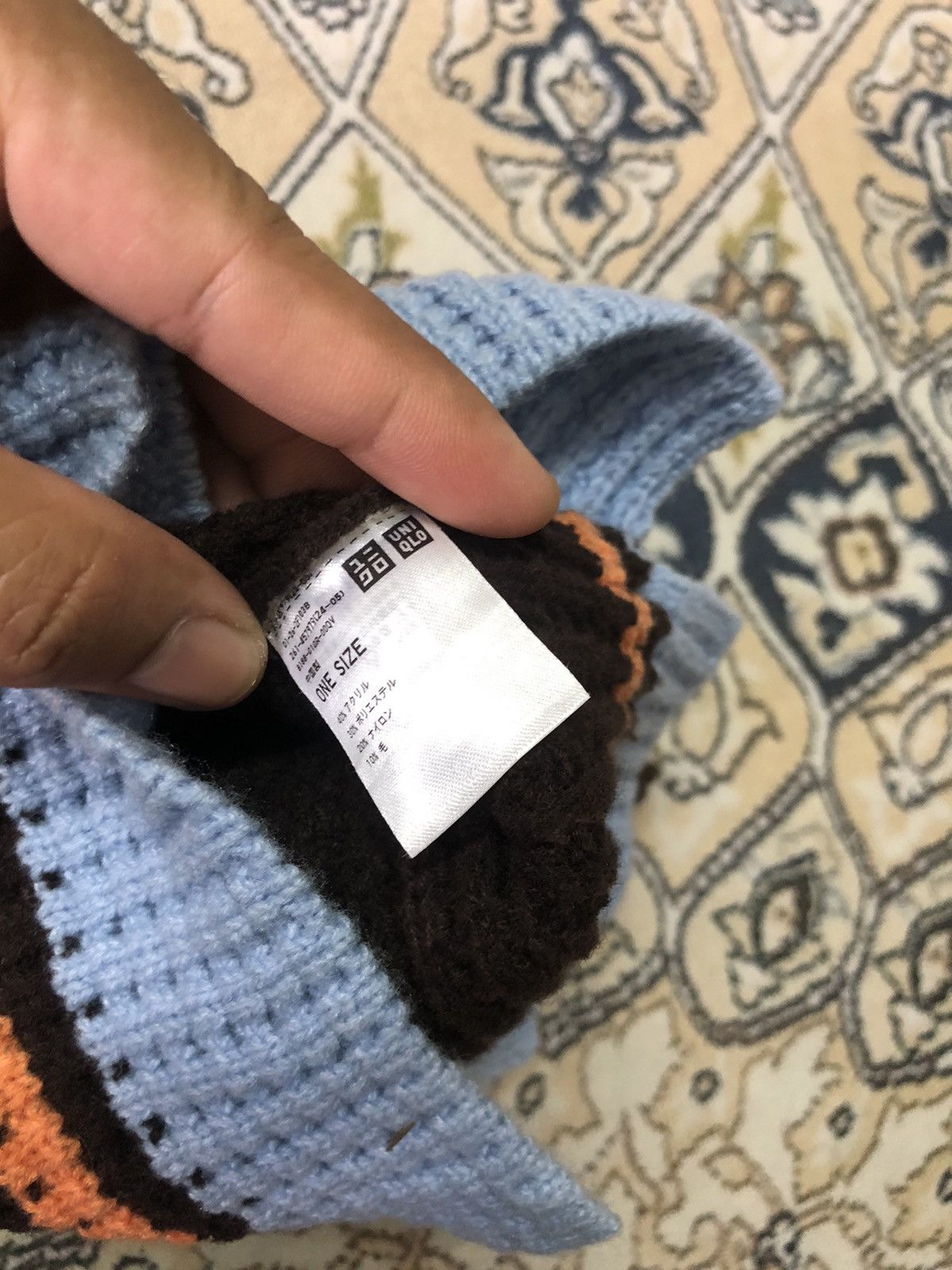 Marni × Uniqlo Rare❗️Marni x Uniqlo Popcorn Knit Blaclava Hats Size ONE SIZE - 11 Thumbnail