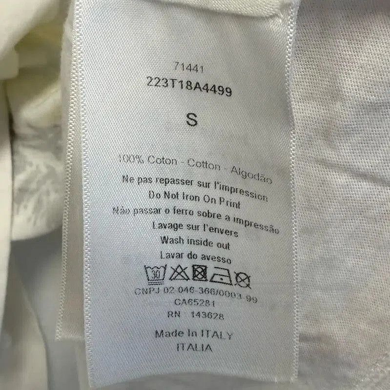 Dior Dior White Cotton T. Size S / US 4 / IT 40 - 5 Thumbnail