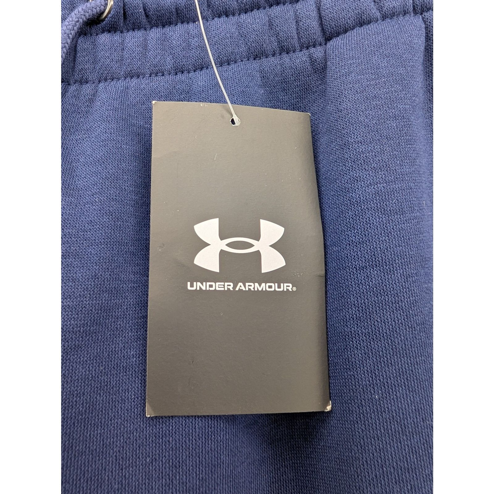 Under Armour NWT Under Armour UA Icon Fleece Men's Joggers in Navy Size US 32 / EU 48 - 5 Thumbnail