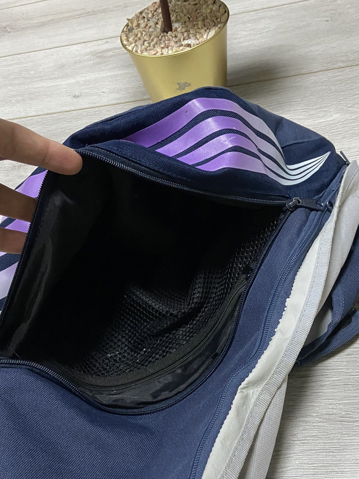 Vintage Nike 90s vintage gorpcore sling bag swoosh stripes Size ONE SIZE - 10 Thumbnail