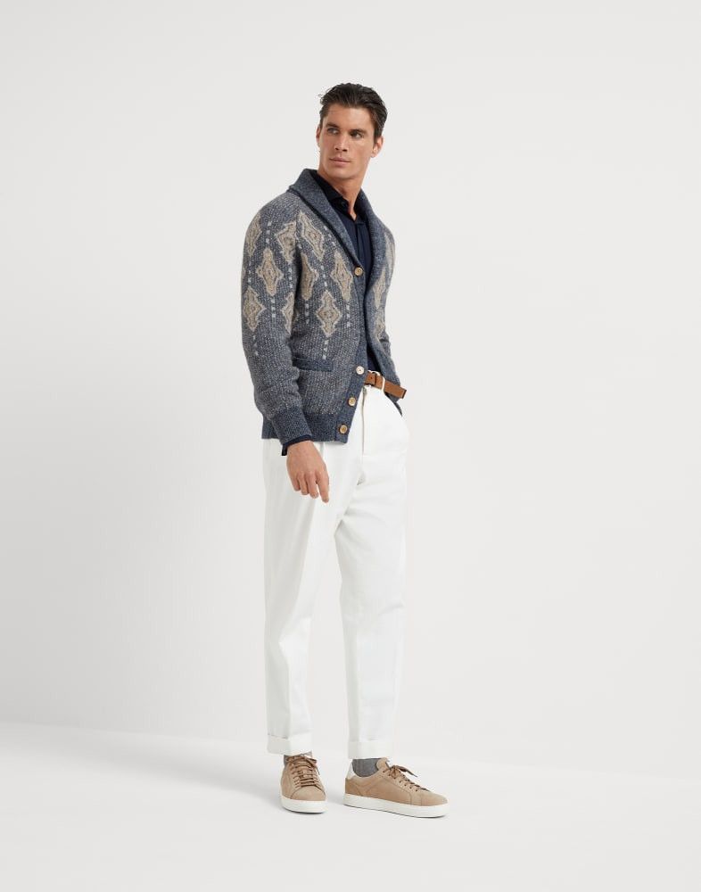 Brunello Cucinelli o1w1db10825 T-Shirt Shirt in Blue Size US M / EU 48-50 / 2 - 5 Thumbnail