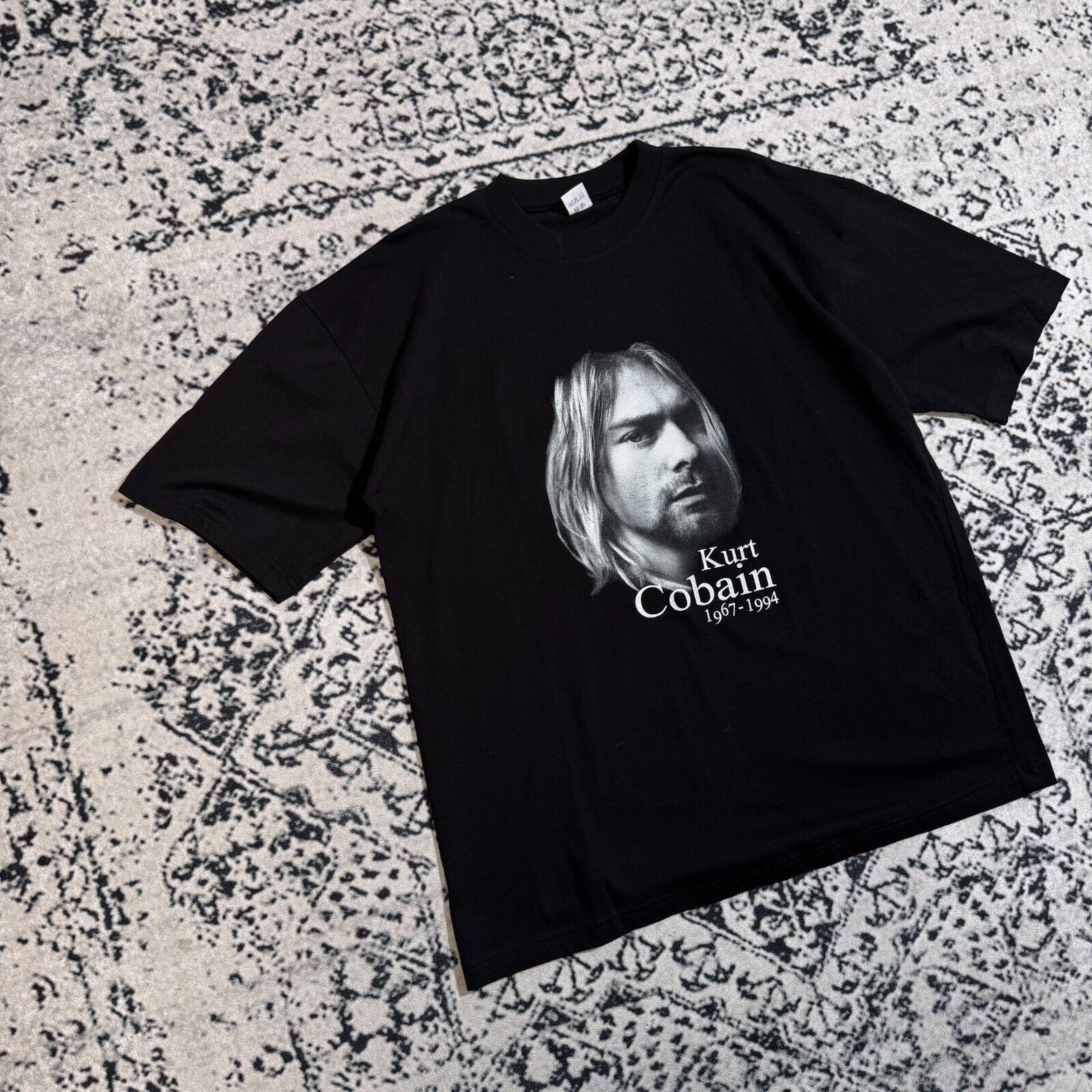 Vintage Vintage Unisex Black Cotton T-Shirt Size XL Nirvana Y2K Size US XL / EU 56 / 4 - 3 Thumbnail