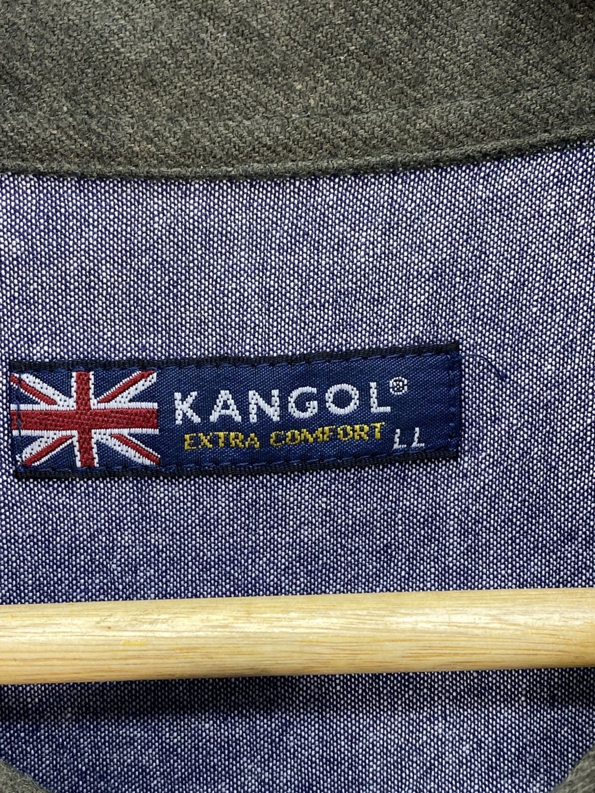 Kangol Kangol Plain Flannel shirts Button Up Size US M / EU 48-50 / 2 - 11 Thumbnail