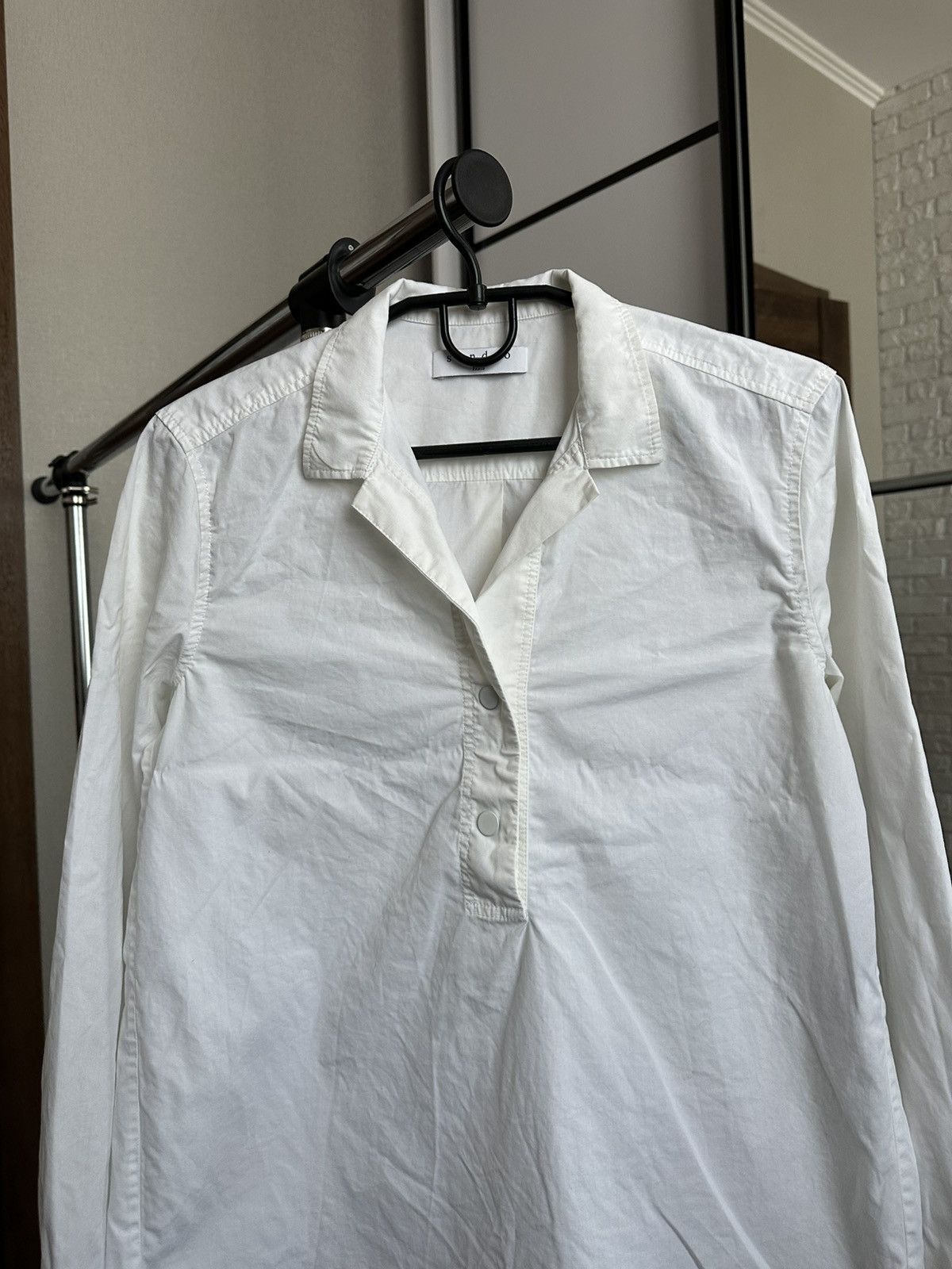 Sandro Sandri Paris Shirt Button Up Blouse Long Sleeve Size S / US 4 / IT 40 - 5 Thumbnail