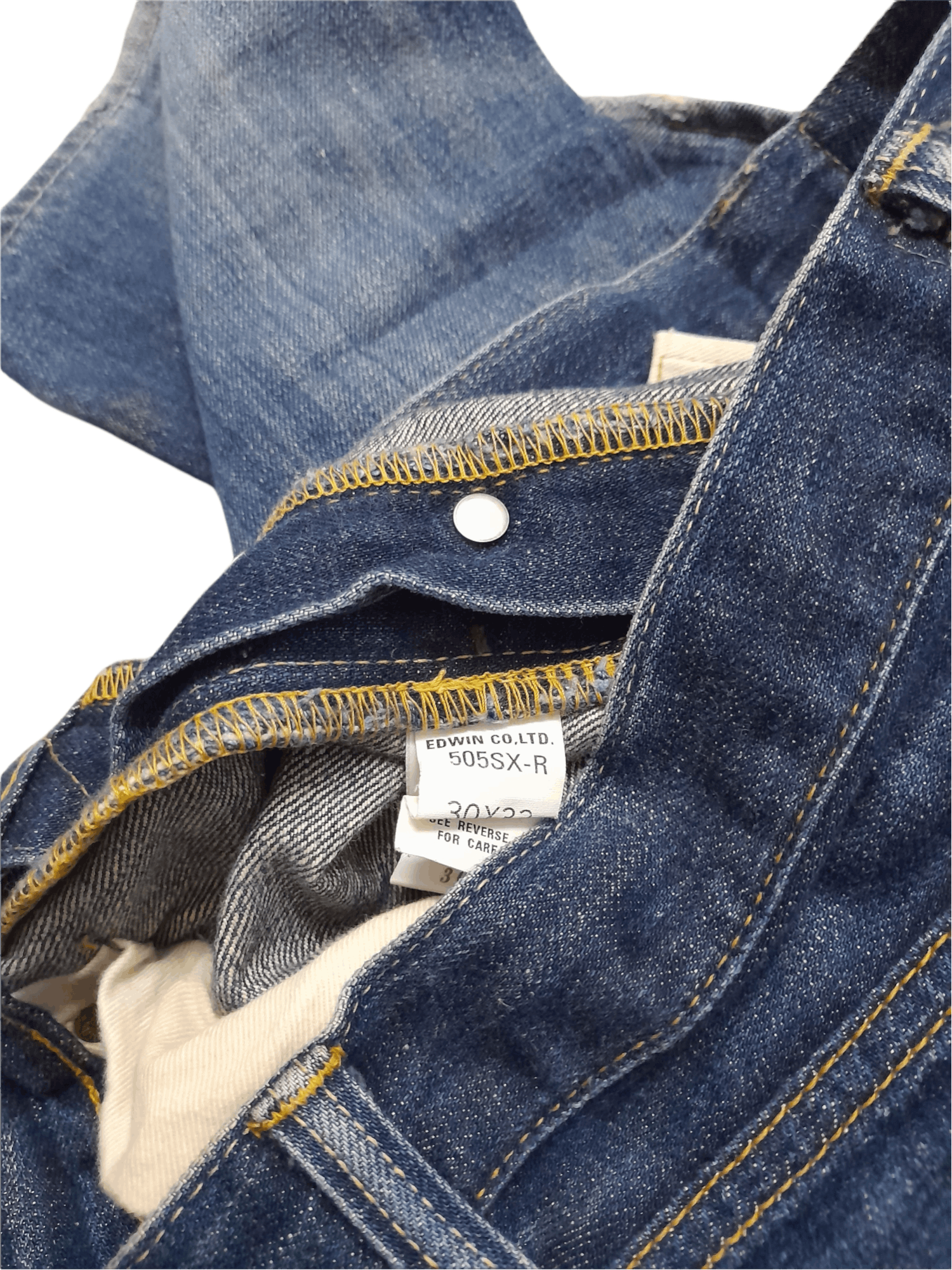 Edwin 90s Edwin 505SXR Special Ed. R- Selvedge Denim (D769) W30 Size US 30 / EU 46 - 11 Thumbnail