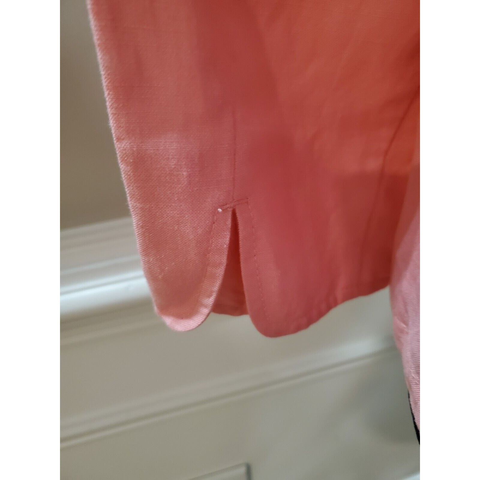 Other Ruby Rd. Lace Floral Linen Casual Full Zip Jacket Size 12 Size XL / US 12-14 / IT 48-50 - 8 Thumbnail