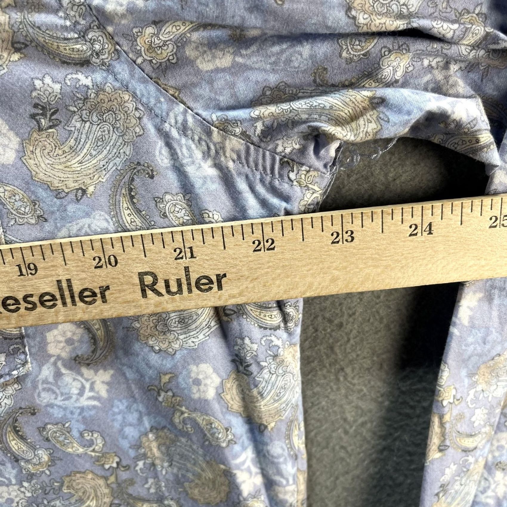 Roper VINTAGE Roper Shirt Mens Medium Blue Gold Paisley Western Pearl Snap Long Sleeve Size US M / EU 48-50 / 2 - 6 Thumbnail
