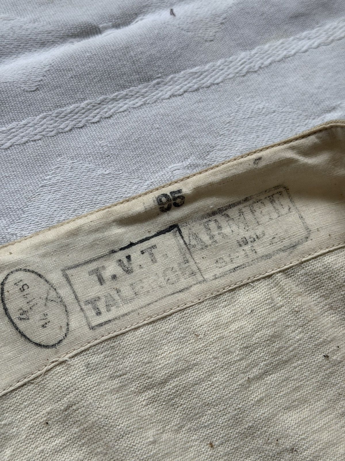Vintage Vintage 1951 Dated French Military Underwear Thermal Pants Size US 34 / EU 50 - 6 Thumbnail