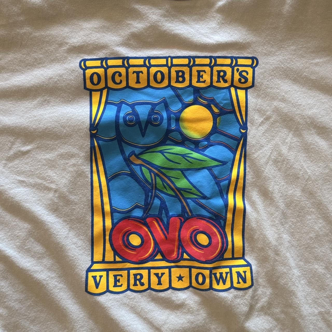 October's Very Own OVO “Stained Glass” Owl Tee Size US XXL / EU 58 / 5 - 2 Thumbnail