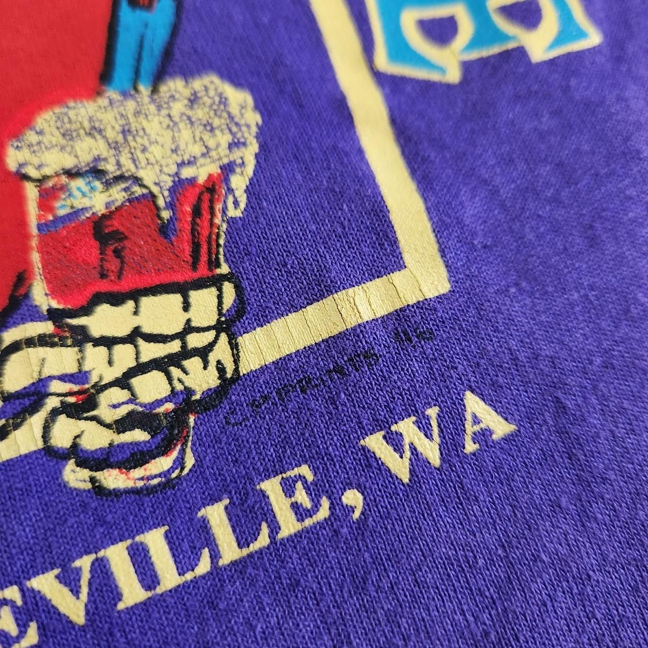 Vintage Vintage 90s Parrot Ale T-Shirt Hanes Animal Beverage Promo Size US L / EU 52-54 / 3 - 7 Thumbnail