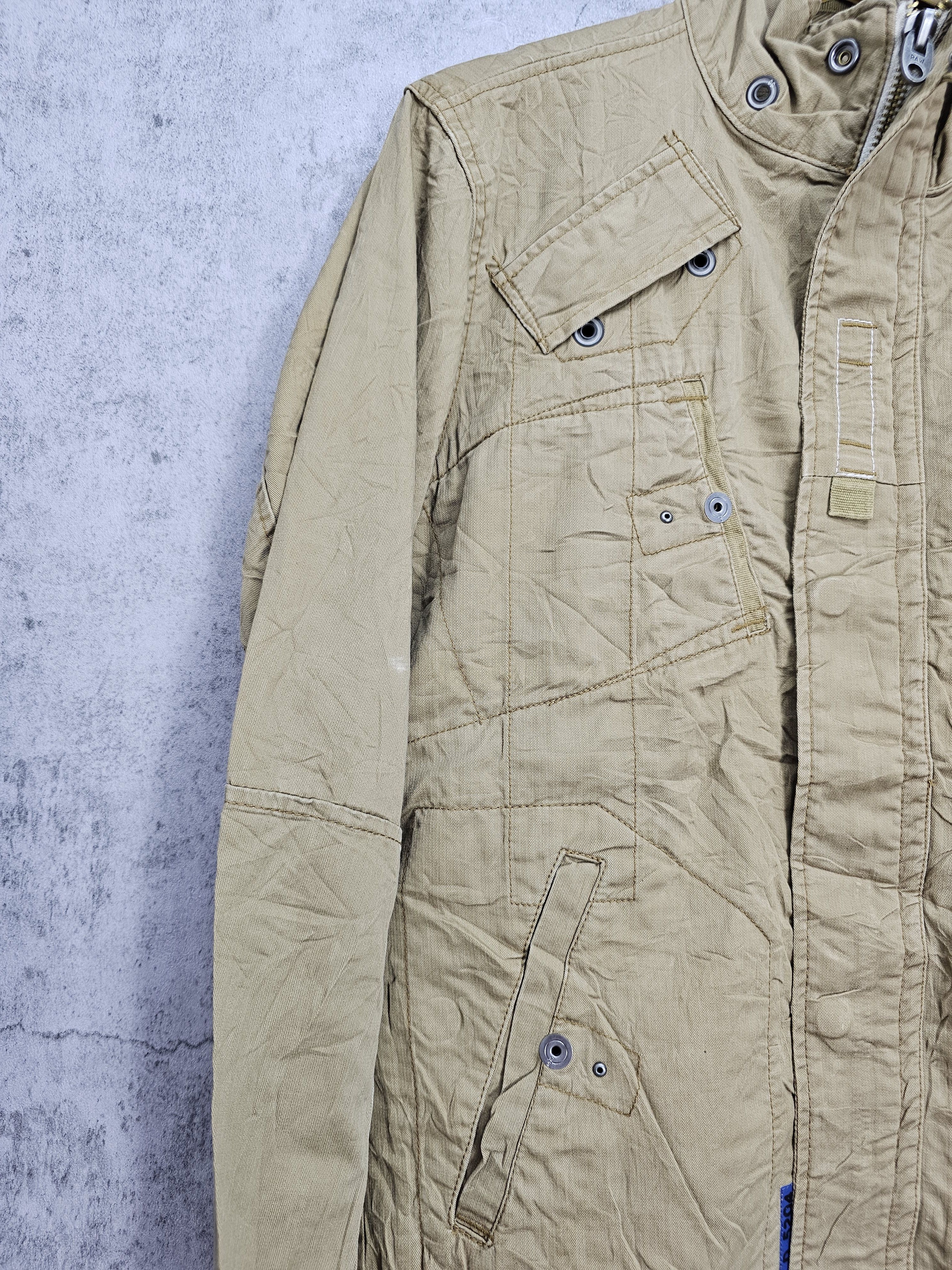Other G-STAR RAW Multi Pockets Bikers Riders Jacket J0054 Size US M / EU 48-50 / 2 - 3 Thumbnail