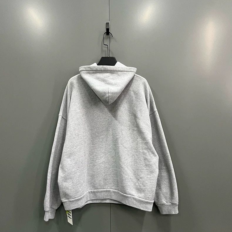 Balenciaga Balenciaga Grey logo hoodie Size US M / EU 48-50 / 2 - 2 Thumbnail