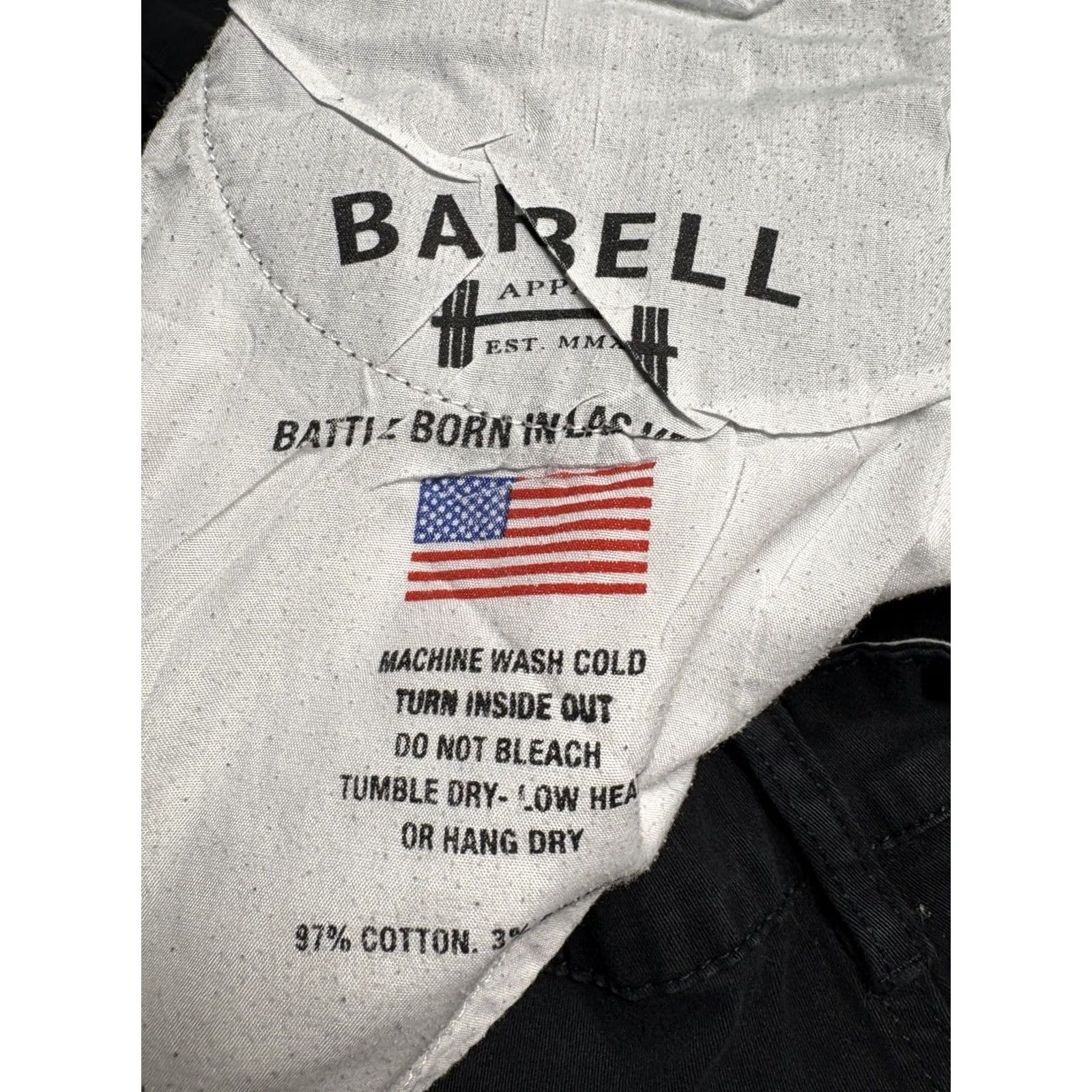 Vintage Barbell Apparel Black Athletic Denim 38x30 Button Jeans Size US 38 / EU 54 - 4 Thumbnail