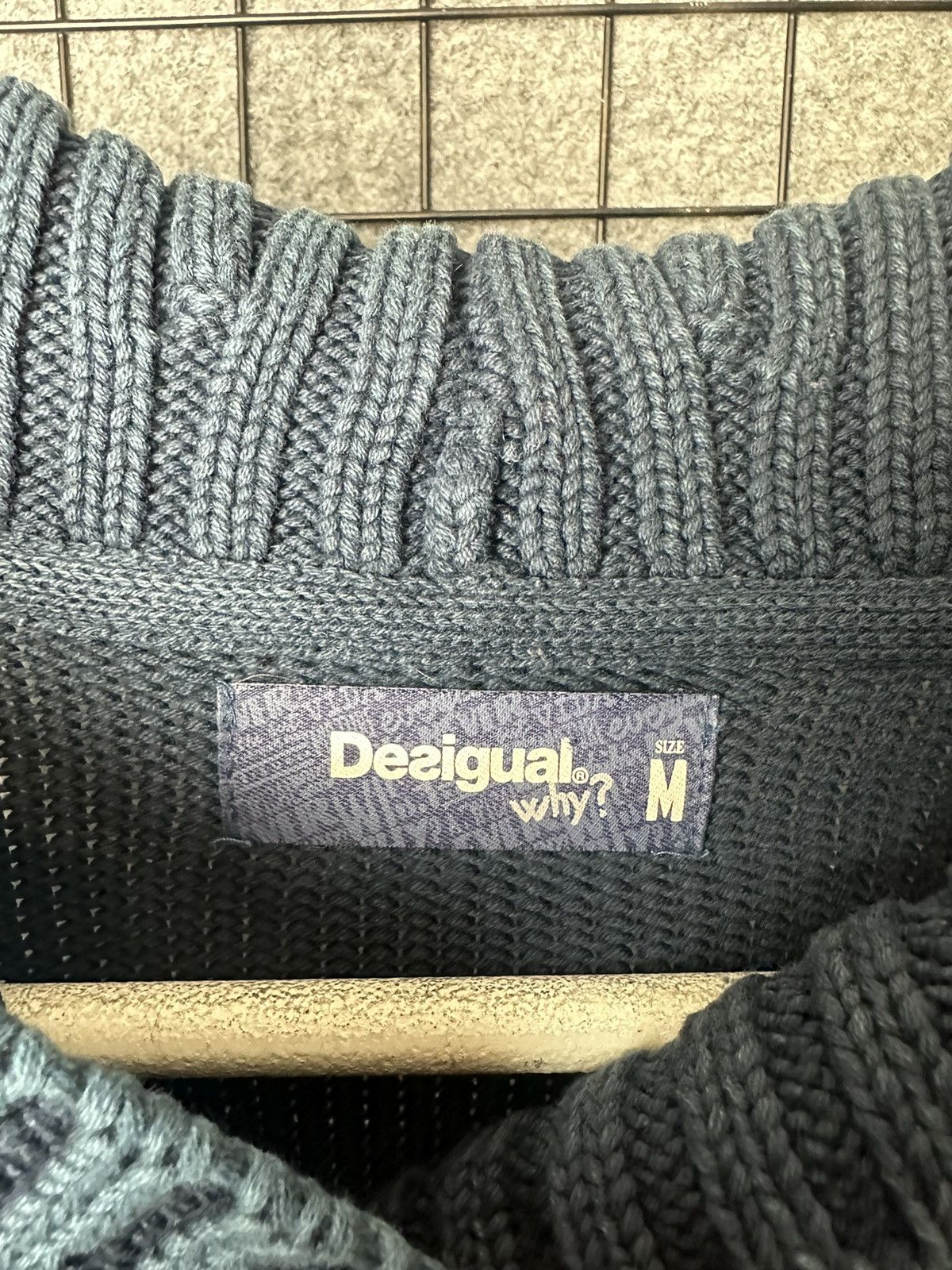 Desigual Desigual Streetwear Toggle Closure Knitted Sweater Size M Size US M / EU 48-50 / 2 - 4 Thumbnail