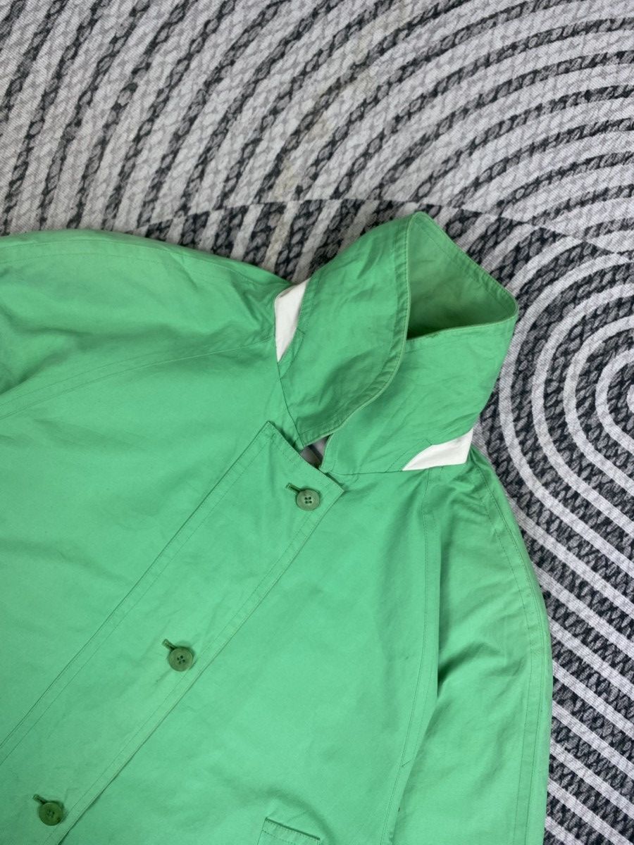 Burberry Vintage 80s Burberry Fog Green Zipper Jacket Size US L / EU 52-54 / 3 - 8 Thumbnail